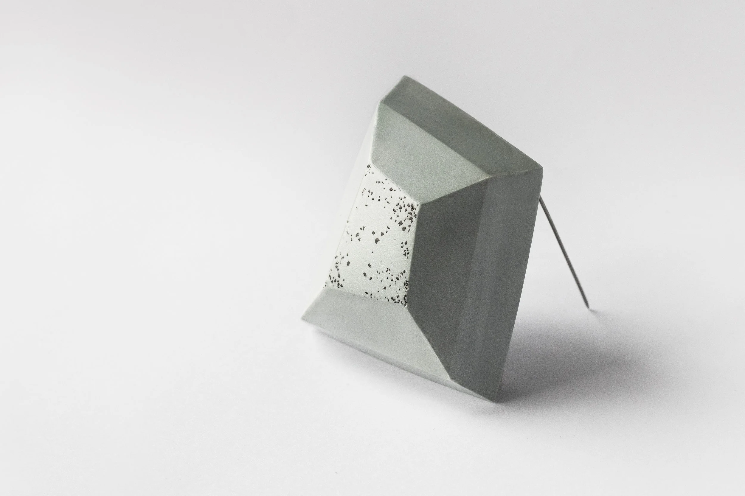 Raised Tube Brooch