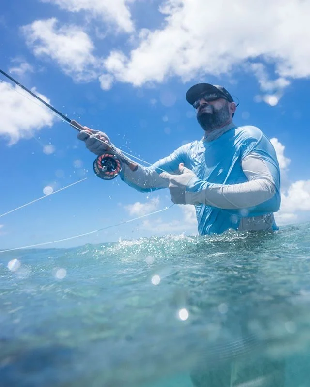 @cookcranebow bobbing in the surf, chasing trevallies. 
@hatchoutdoors @simmsfishing
