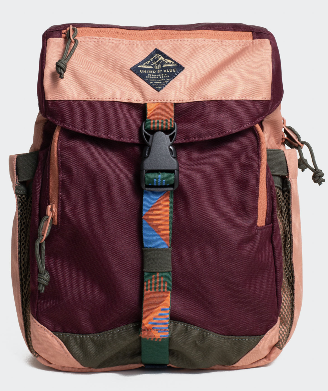 united blue backpack