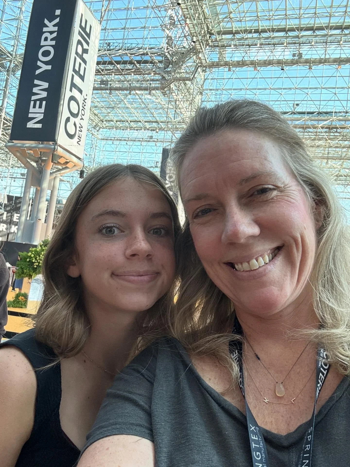 We had a day yesterday shopping @coterie_show and @brandassembly in NYC. Be on the lookout for gorgeous new sweaters, cozy lounge wear, and even some cool looks for the guys coming later this fall to @harveyoak! In the meantime, don&rsquo;t forget we