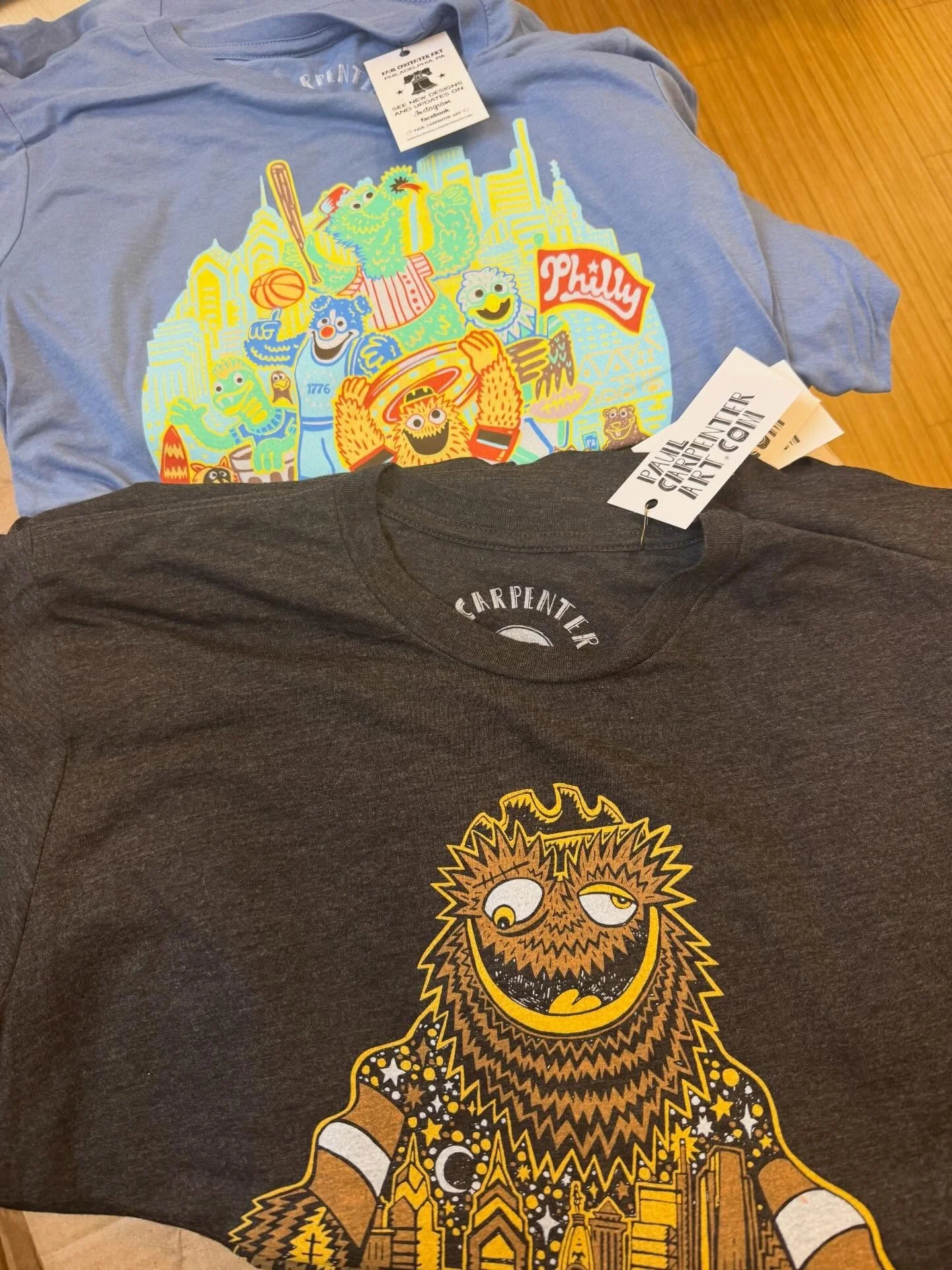Ignite the Orange @harveyoak style!! New @paulcarpenterart tees now available!