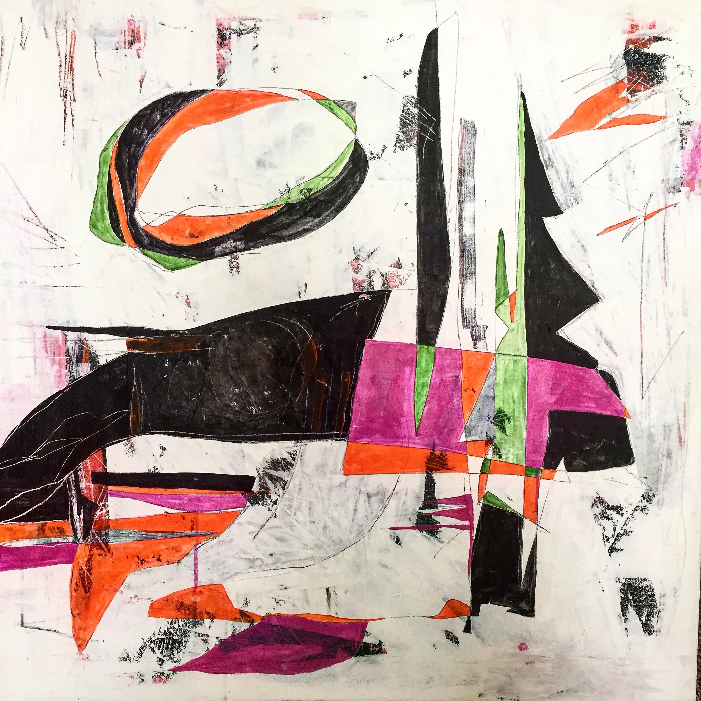 Vice Before Grace, acrylic on canvas, 36x36, -300