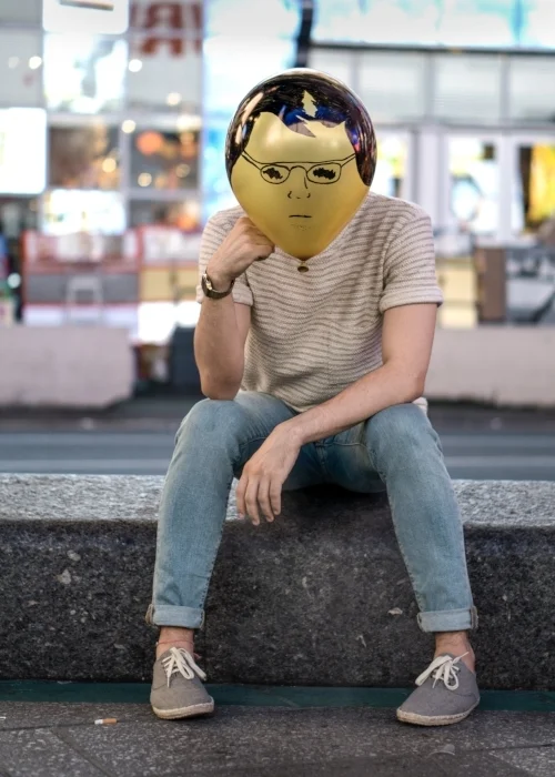 "Alone in Times Square"