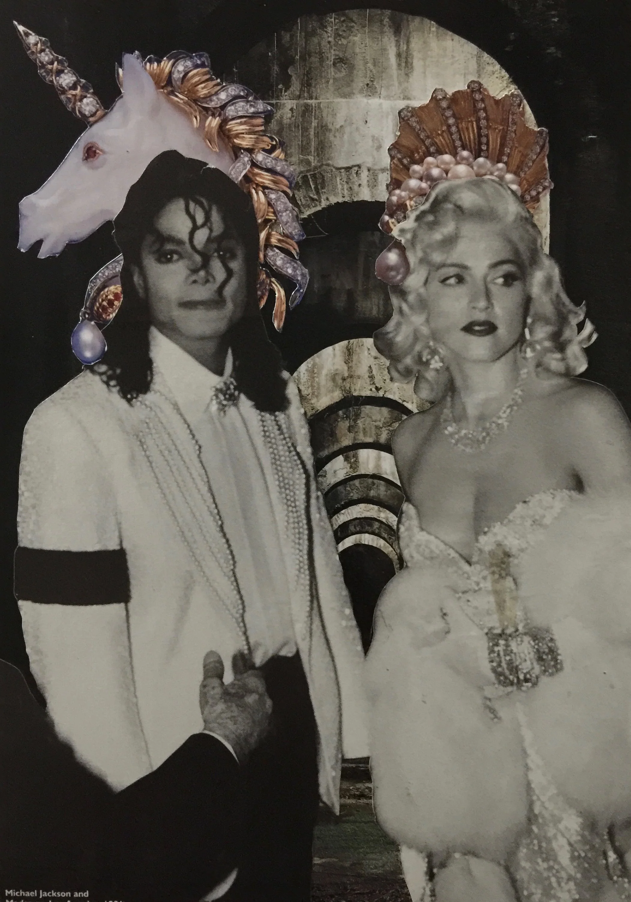 Saints Michael & Madonna with Patron