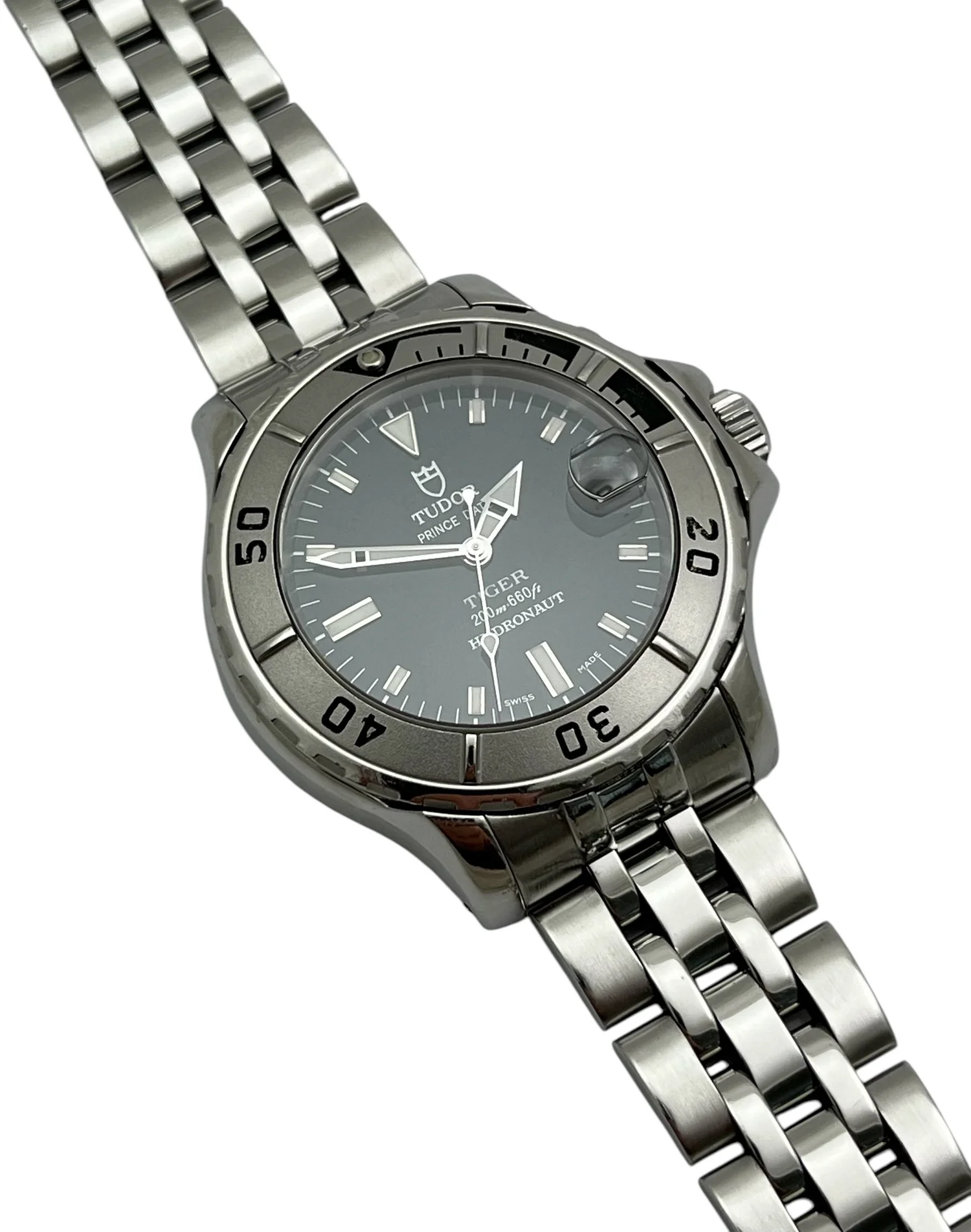 TUDOR Hydro note 85190P Date black Dial Automatic Men\