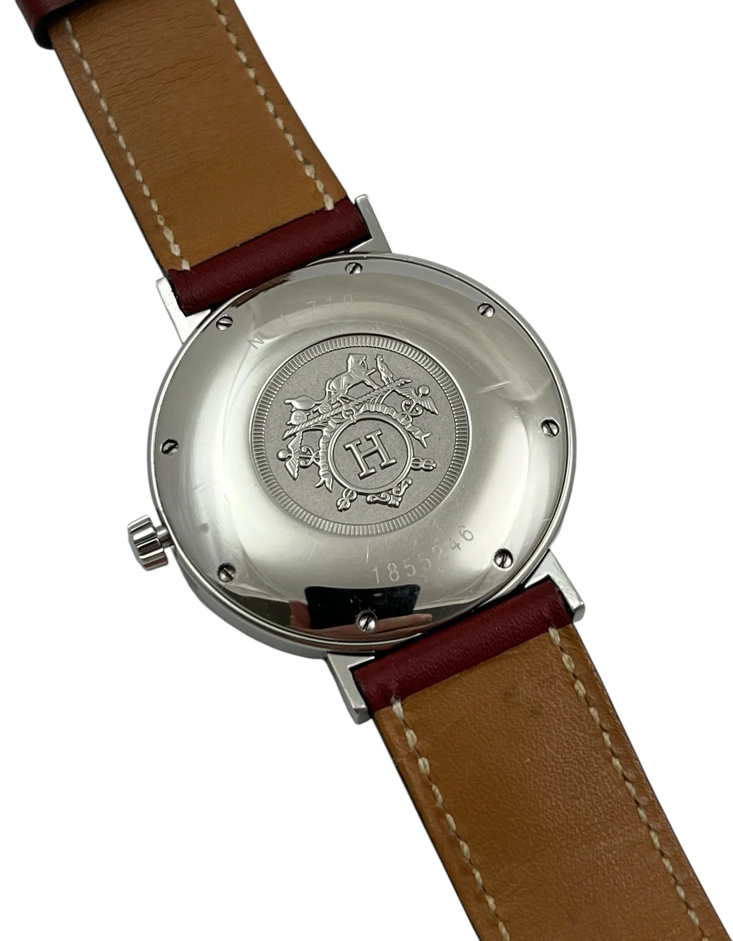 AUTHENTIC HERMÈS NOMAD AUTOMATIC watch ???? Hermes Nomad Chronograph 1.910 - Inventory 5861  main image 3