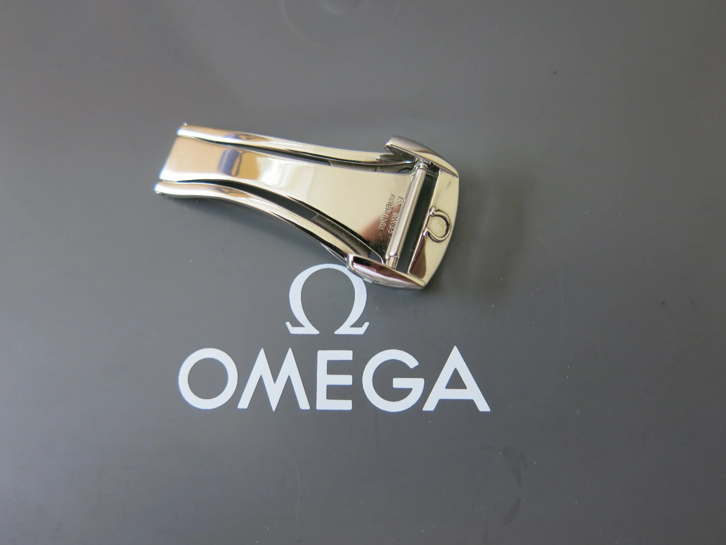 Omega Stainless Steel Deployment Clasp 16mm