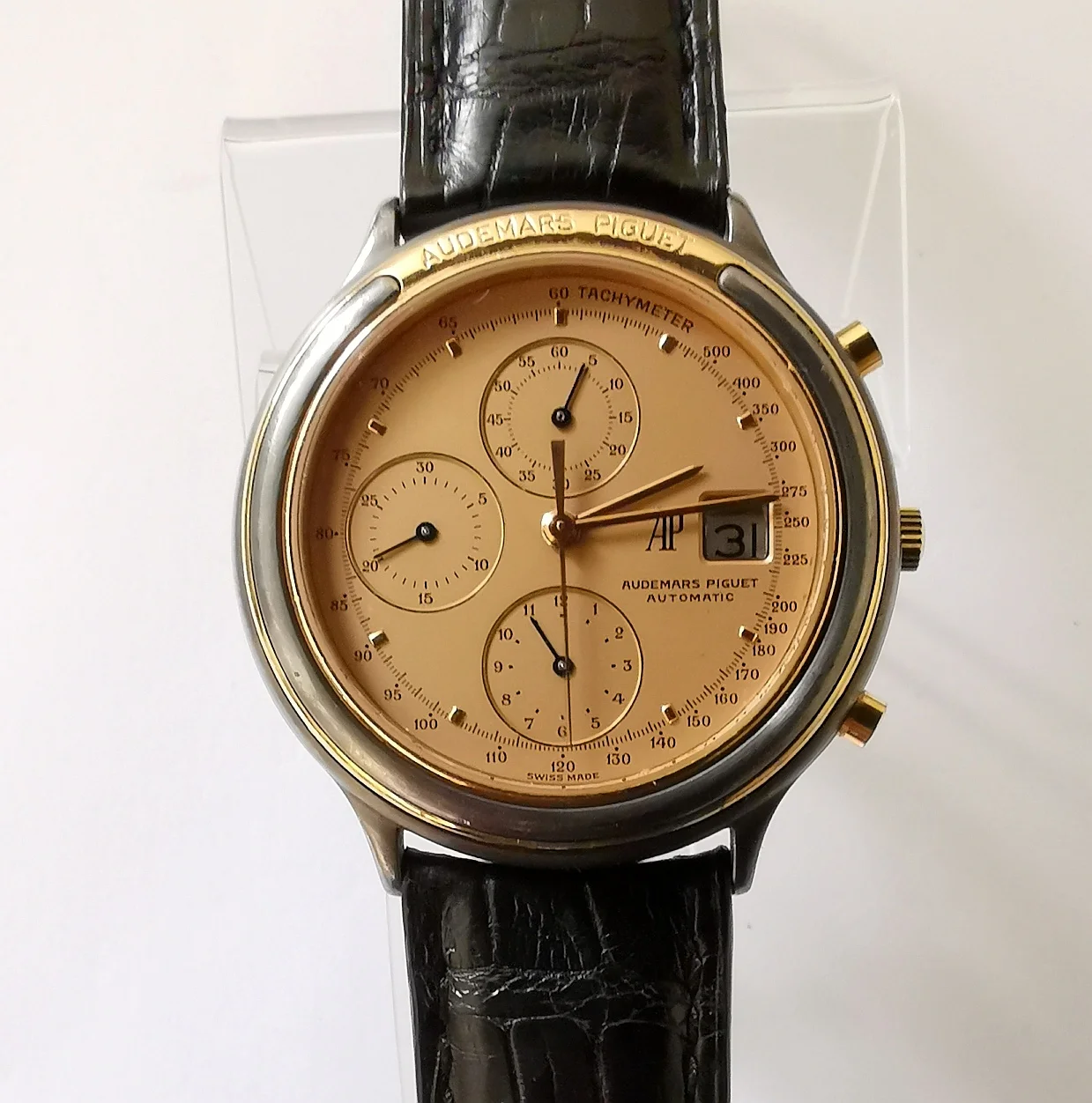 Audemars Piguet Huitieme 18ct Gold and Tantalum Mens Chronograph Automatic Watch