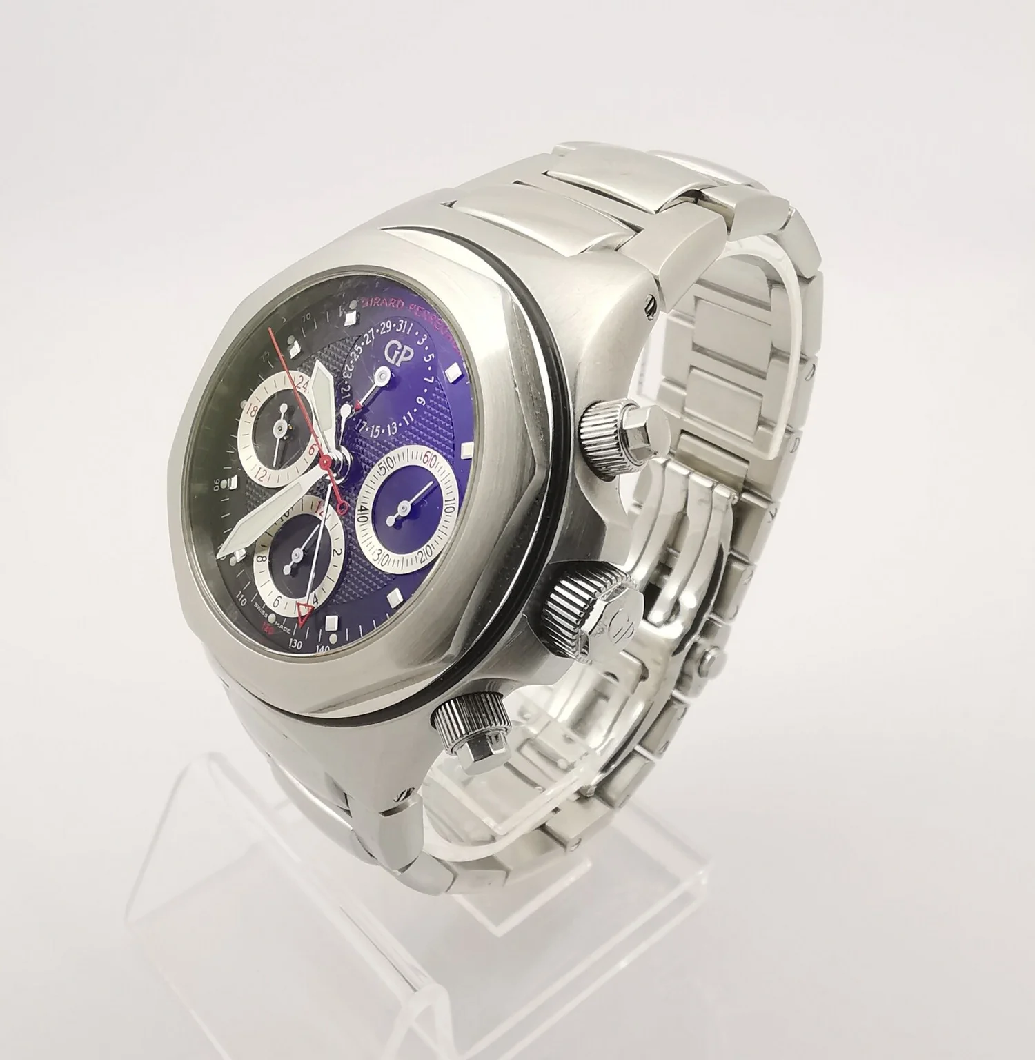 Girard Perregaux Laureato Evo Stainless steel Mens Chronograph - Main Image