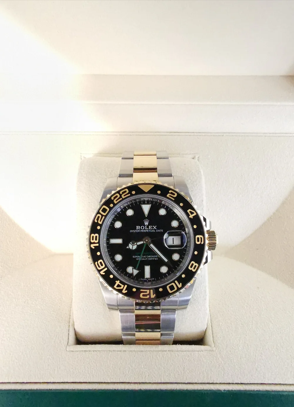 Rolex Oyster Perpetual GMT Steel and 18ct yellow gold Ref