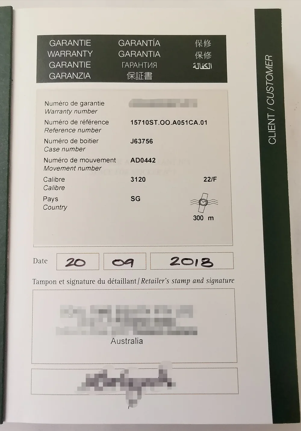 Audemars Piguet Royal Oak Offshore Diver 300m Automatic Mens watch