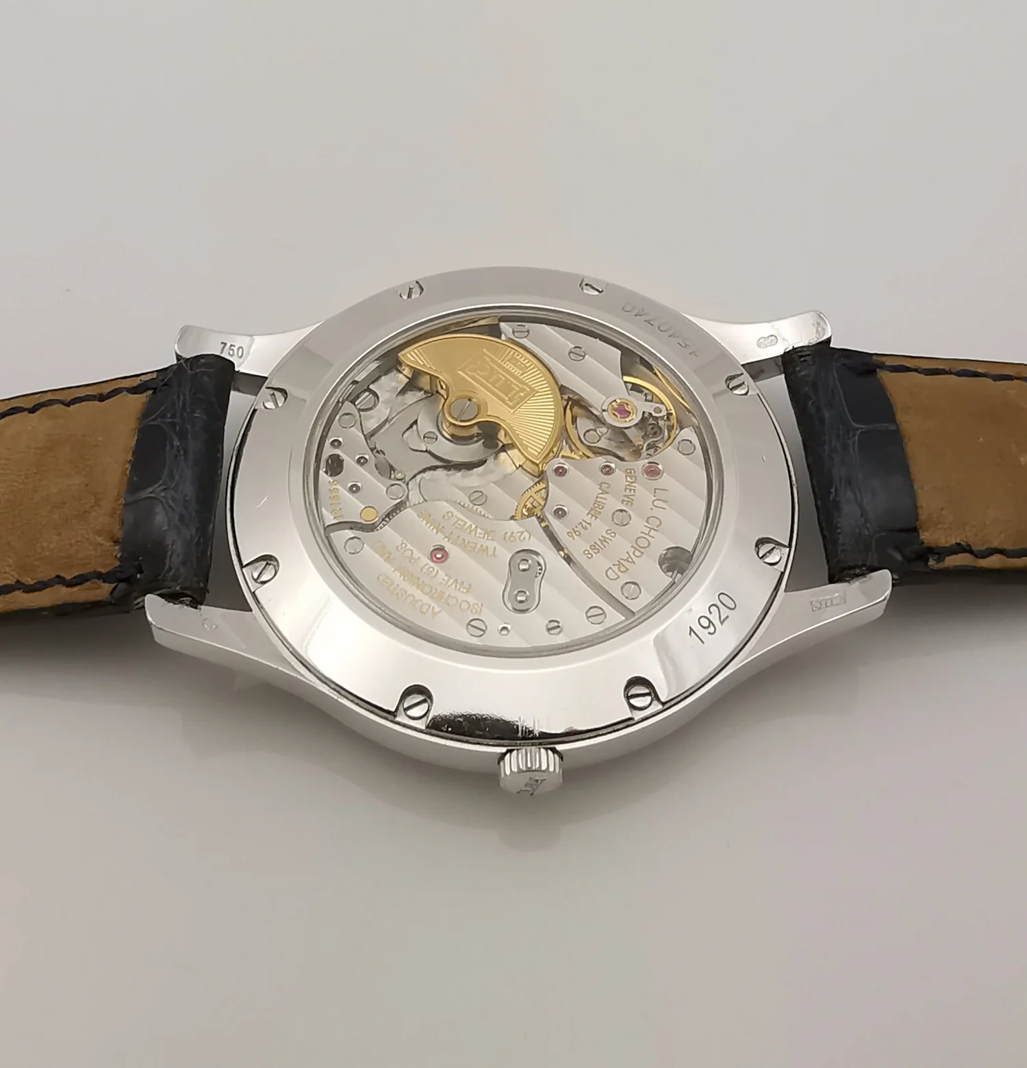 Chopard XP 18ct white gold Automatic watch 2007 Model Box