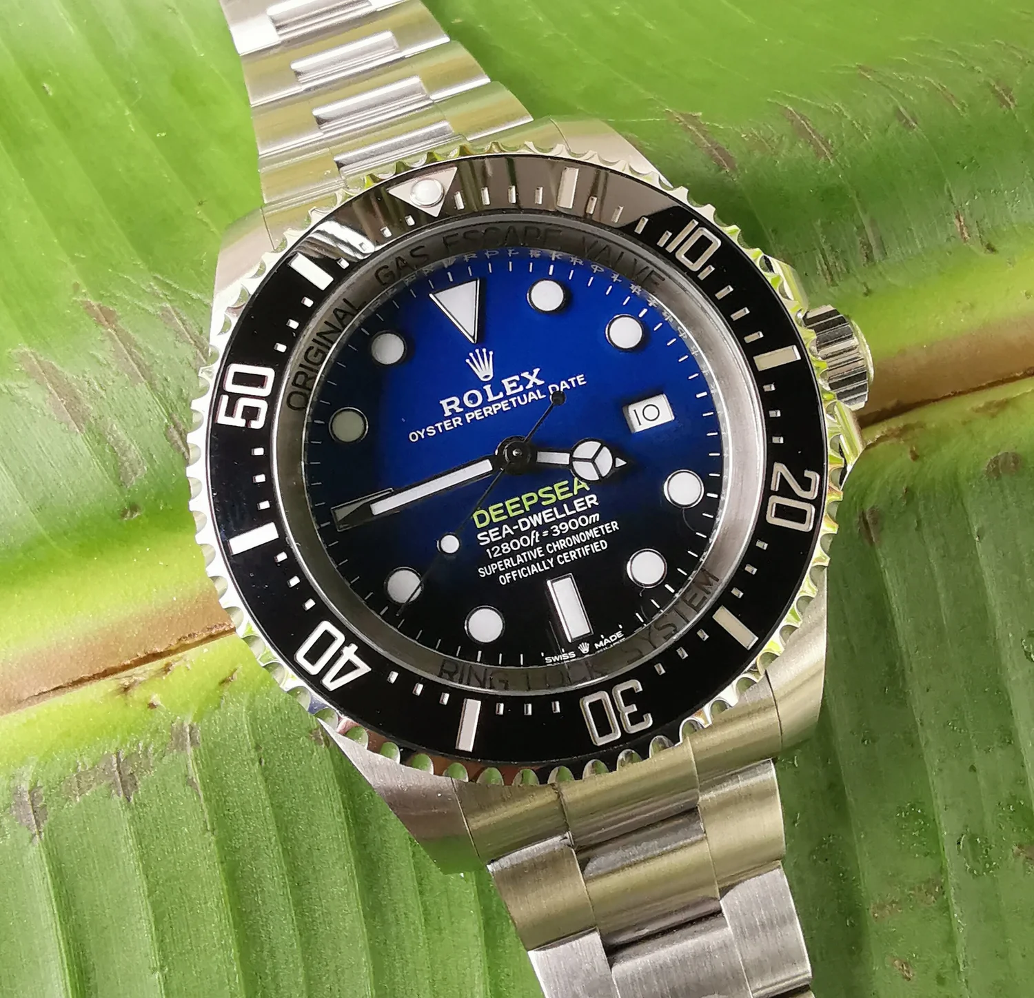 Deepsea Blue Rolex Sea Dweller 2019 For Sale Rolex Oyster