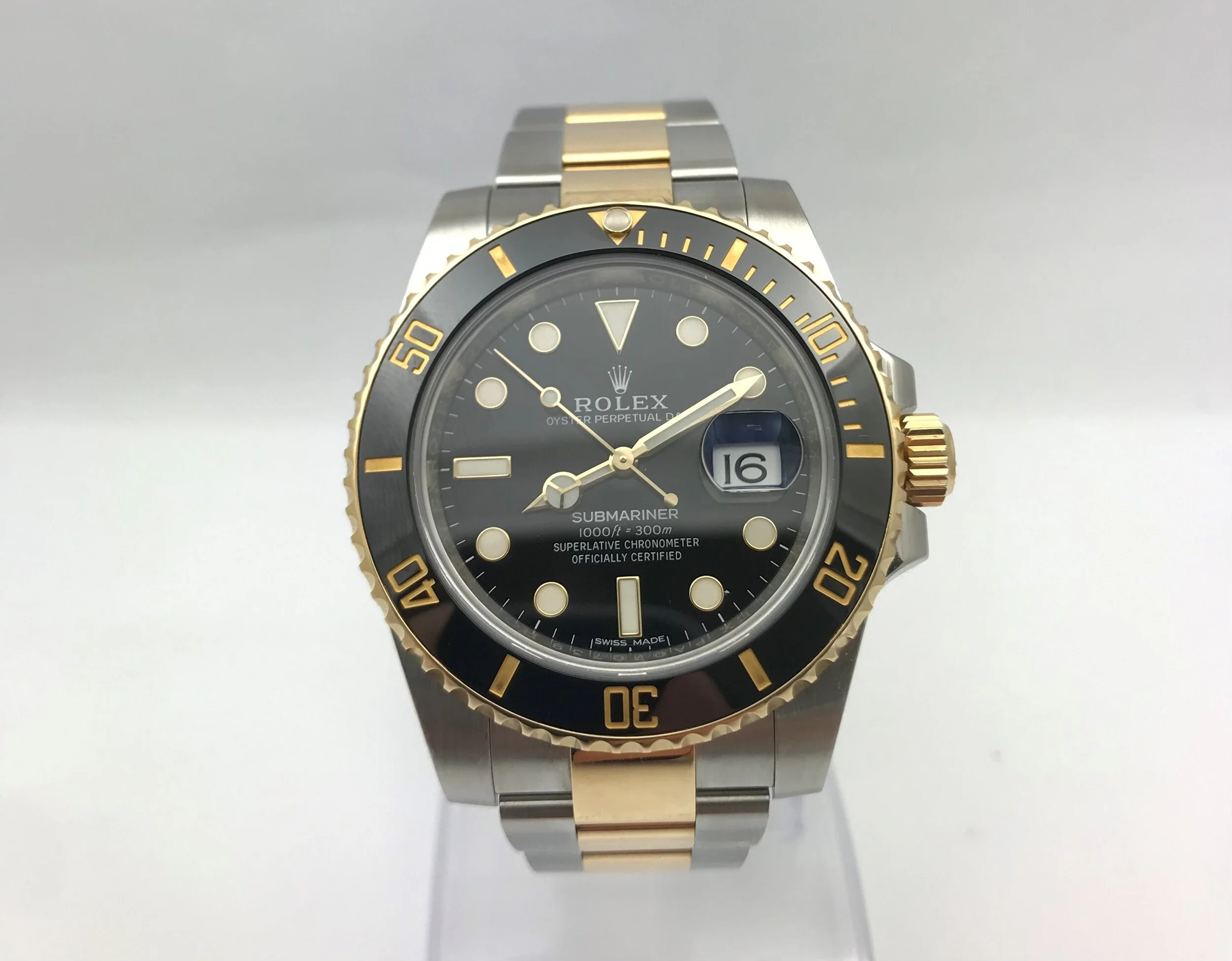 Rolex Oyster Perpetual Submariner Ref. 116613LN Stainless steel Automatic 2018 Model Box + Papers