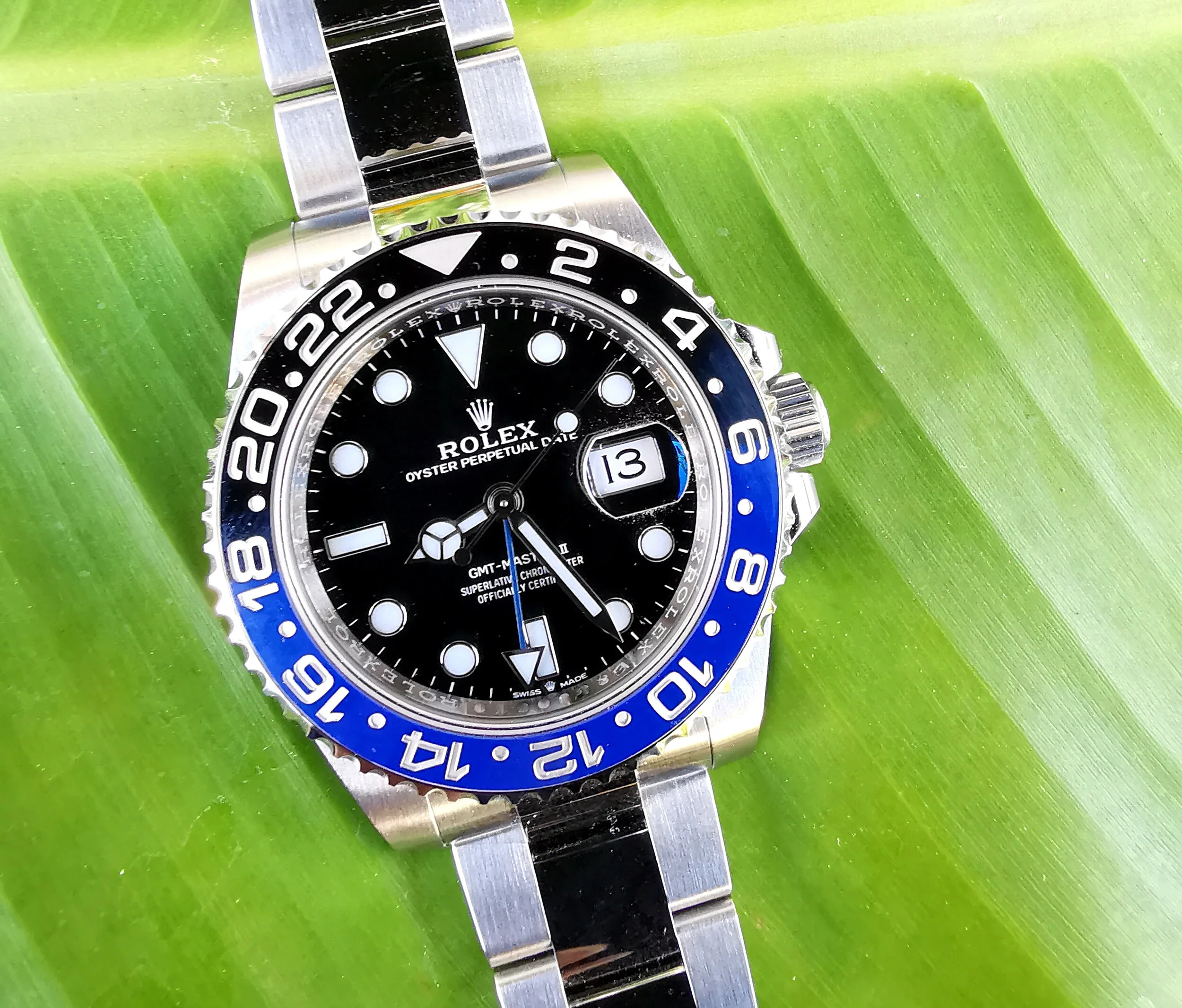 Rolex Oyster Perpetual GMT Master II 'Batman' 126710BLNR