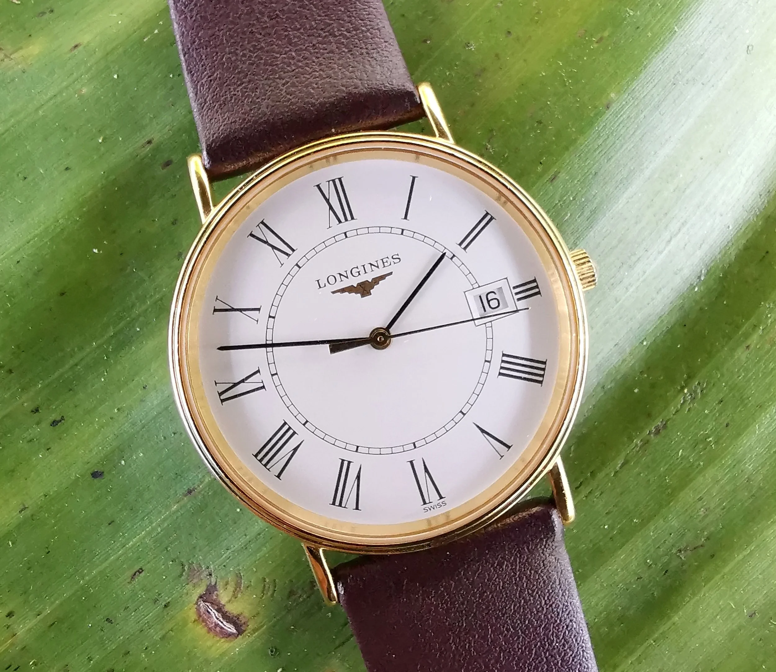 Longines Presence La Grande Classique Ref. L4.720.2. Gold plated 