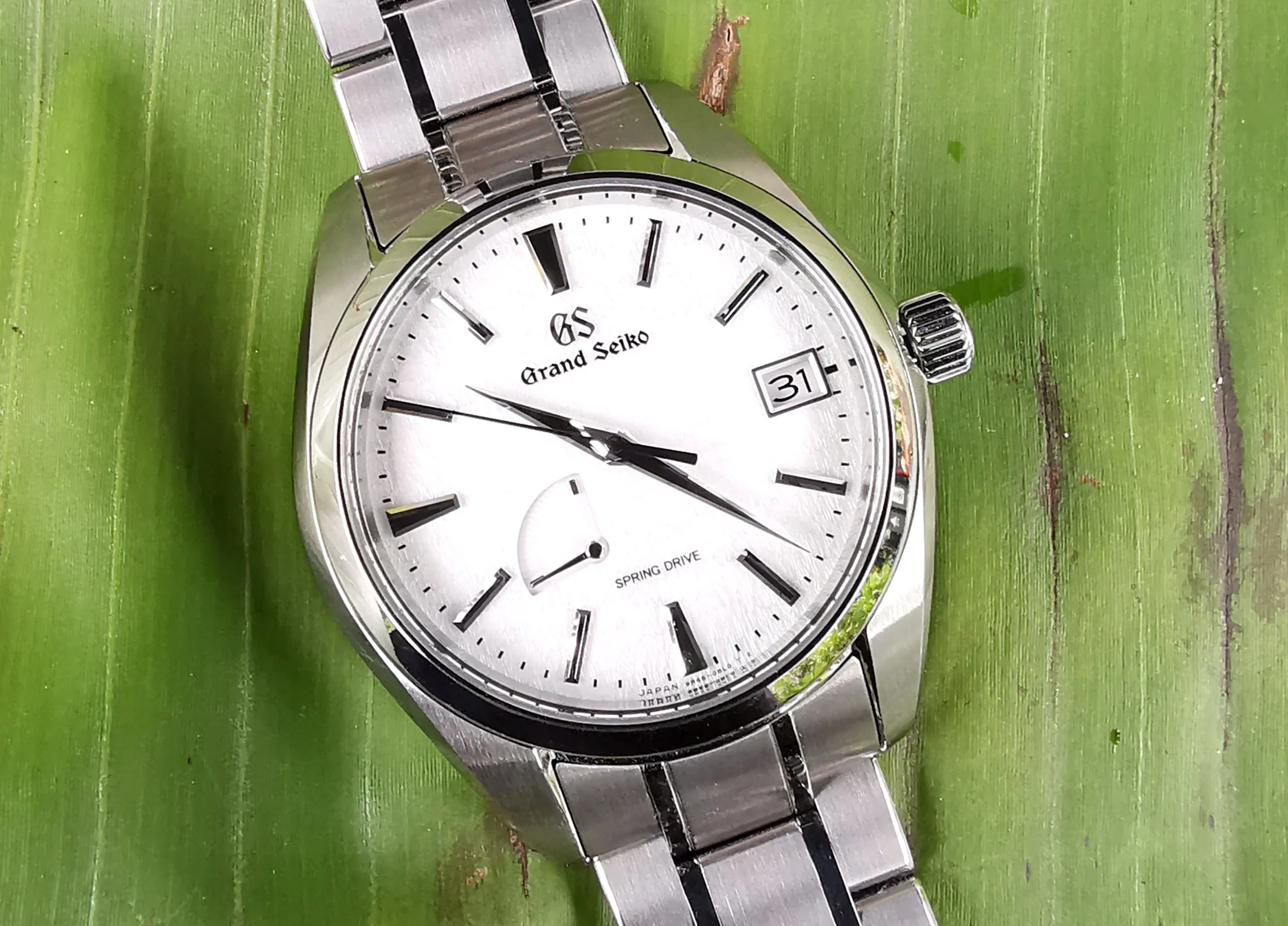 Grand Seiko Spring Drive Titanium Snowflake SBGA211 2019