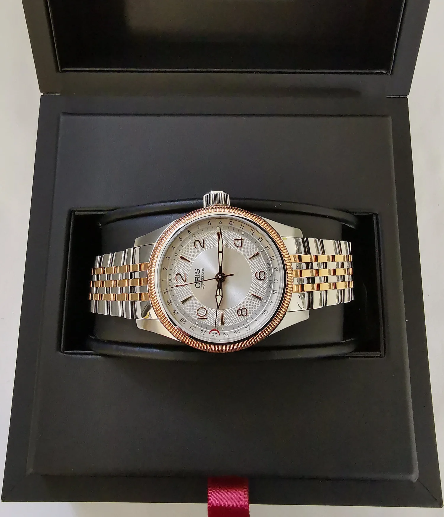 Oris Big Crown Pointer Date Steel Rose Gold Automatic Men's watch