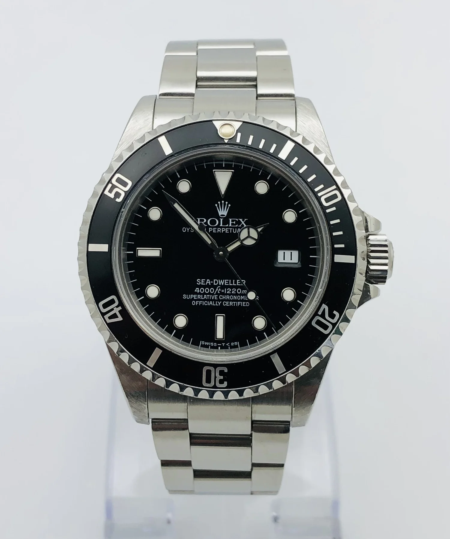 Rolex Oyster Perpetual Date Sea Dweller Ref 16600 Wristwatch from 1996 with  Box, Papers, Tags, Tool kit and Books RARE to find as a — About Time