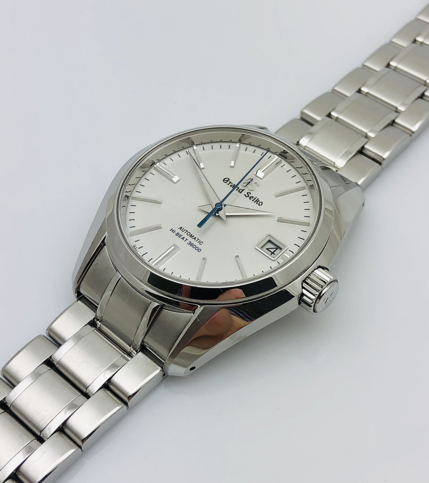 Grand Seiko Heritage Collection Hi-Beat SBGH201 Stainless Steel Automatic  Wristwatch Box and Papers from 2020 — About Time