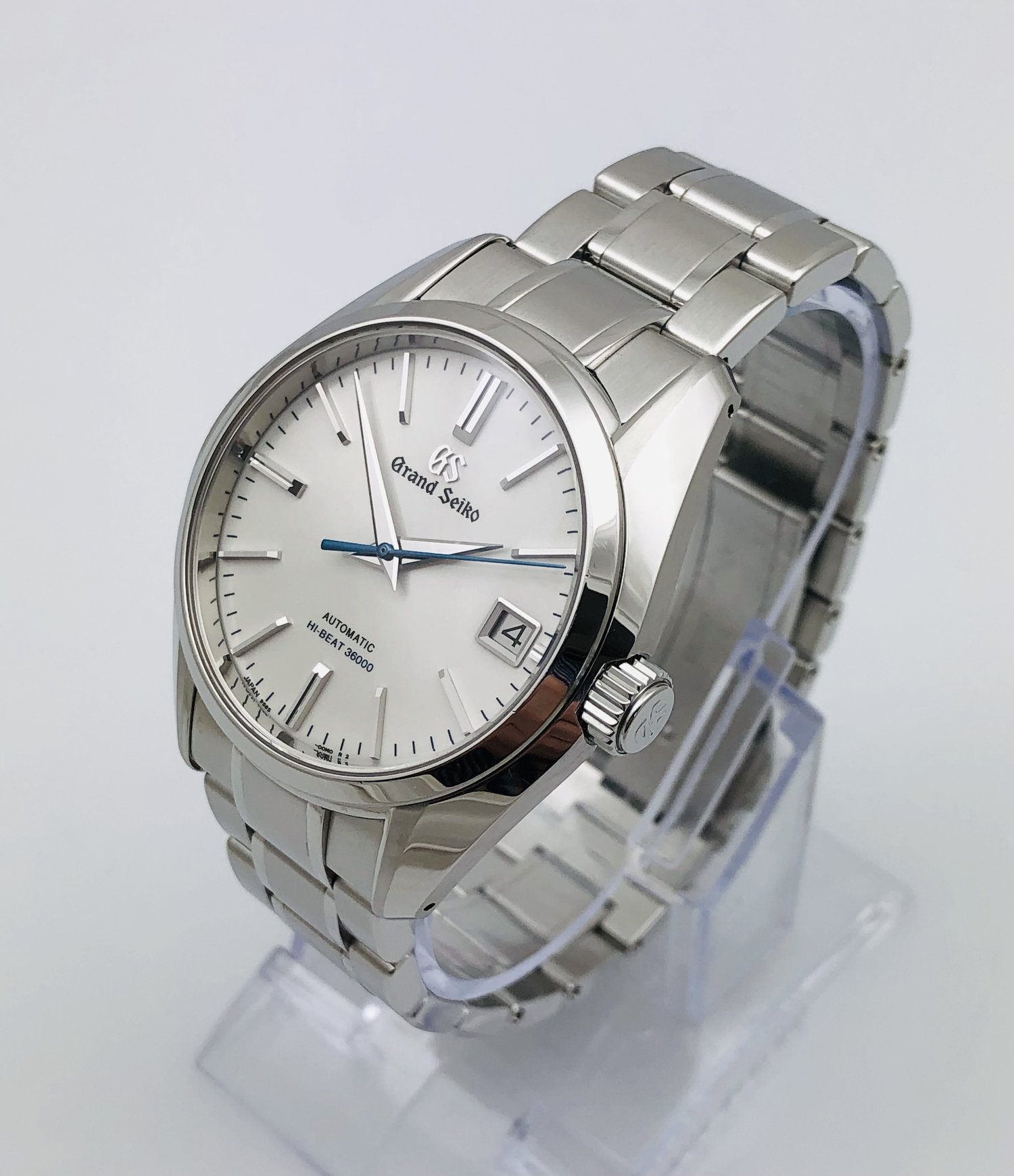 Grand Seiko Heritage Collection Hi-Beat SBGH201 Stainless Steel Automatic  Wristwatch Box and Papers from 2020 — About Time