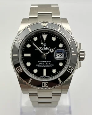 Rolex Oyster Perpetual Submariner Date Ref 116610LN Stainless Steel  Wristwatch from 2019 with Box and Papers — About Time