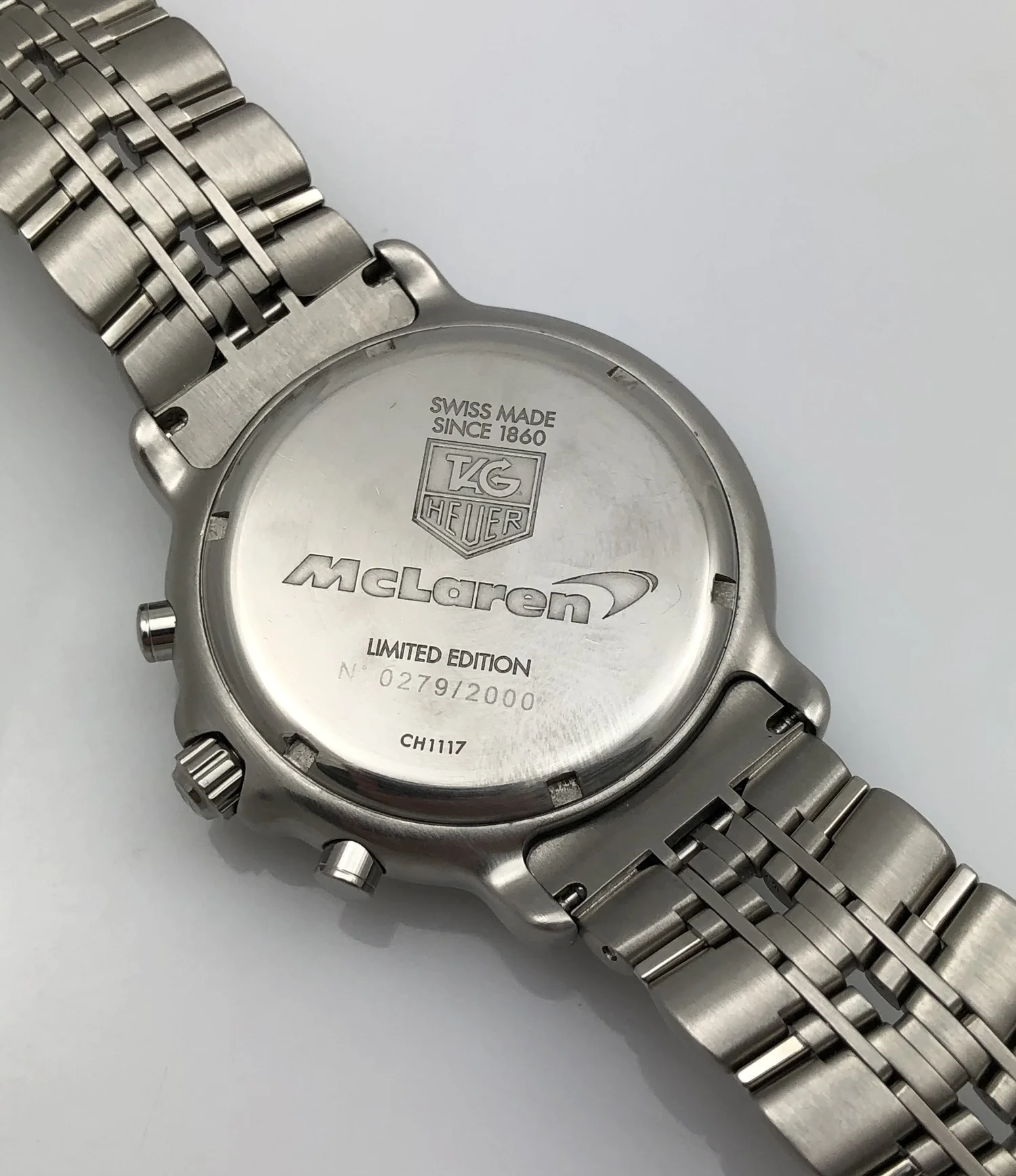 Tag Heuer 41mm Men\'s 6000 Series McLaren Limited Edition SS Watch Ref: CH1117! TAG Heuer 6000 Chronograph McLaren Limited Edition Men main image 2