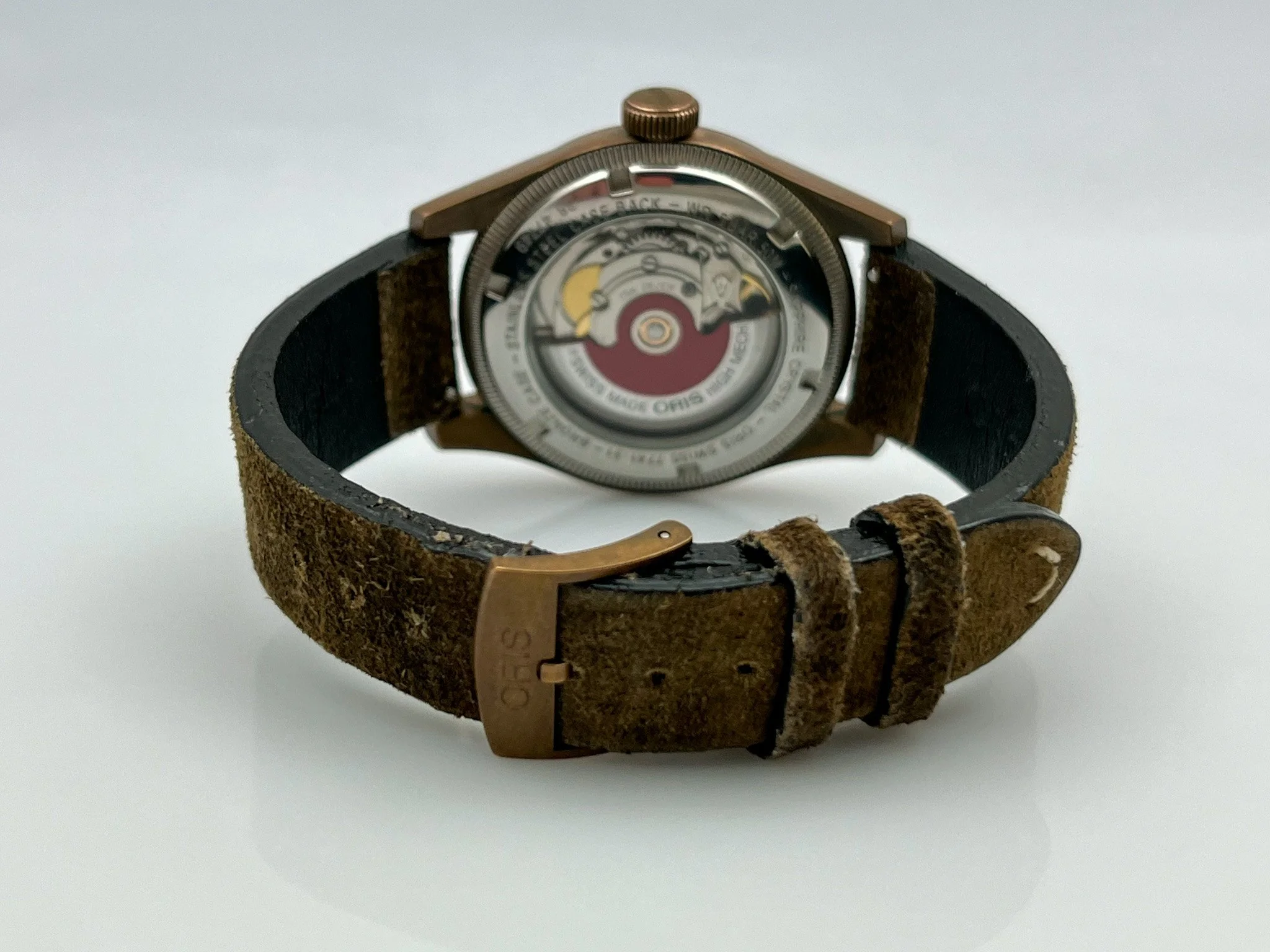 ORIS Big Crown Pointer Date Brown Dial 40mm Automatic Mens Bronze