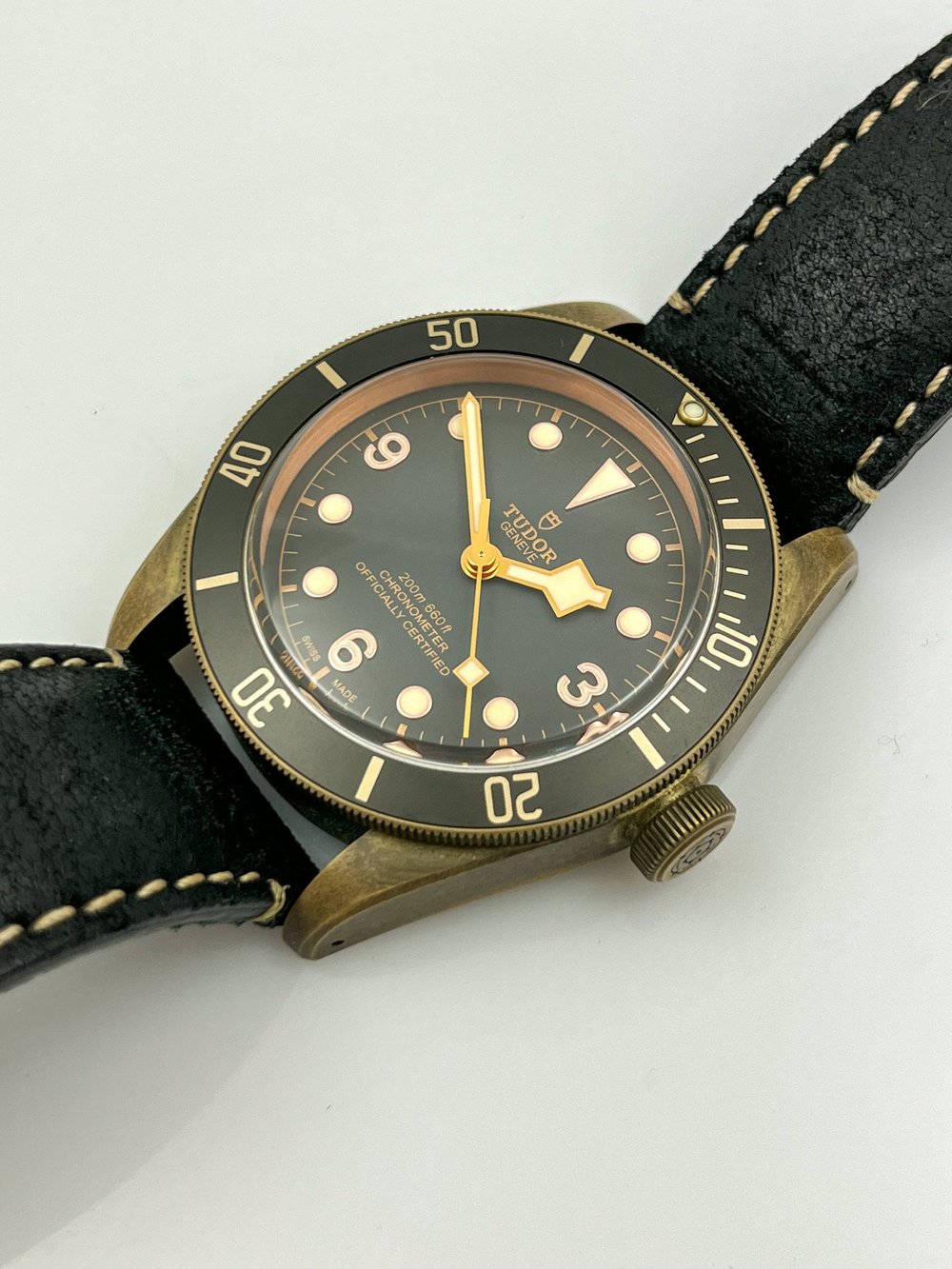TUDOR Black Bay BRONZE Mens Automatic 43mm Mens Wristwatch Ref