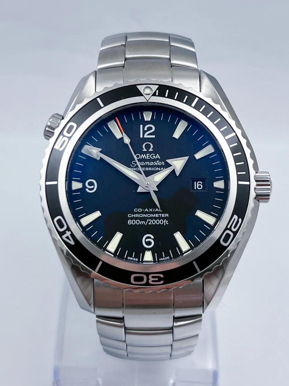 Omega Seamaster Professional Planet Ocean 600m/2000ft Co-Axial Mens  Wristwatch Reference with Box and Papers — About Time