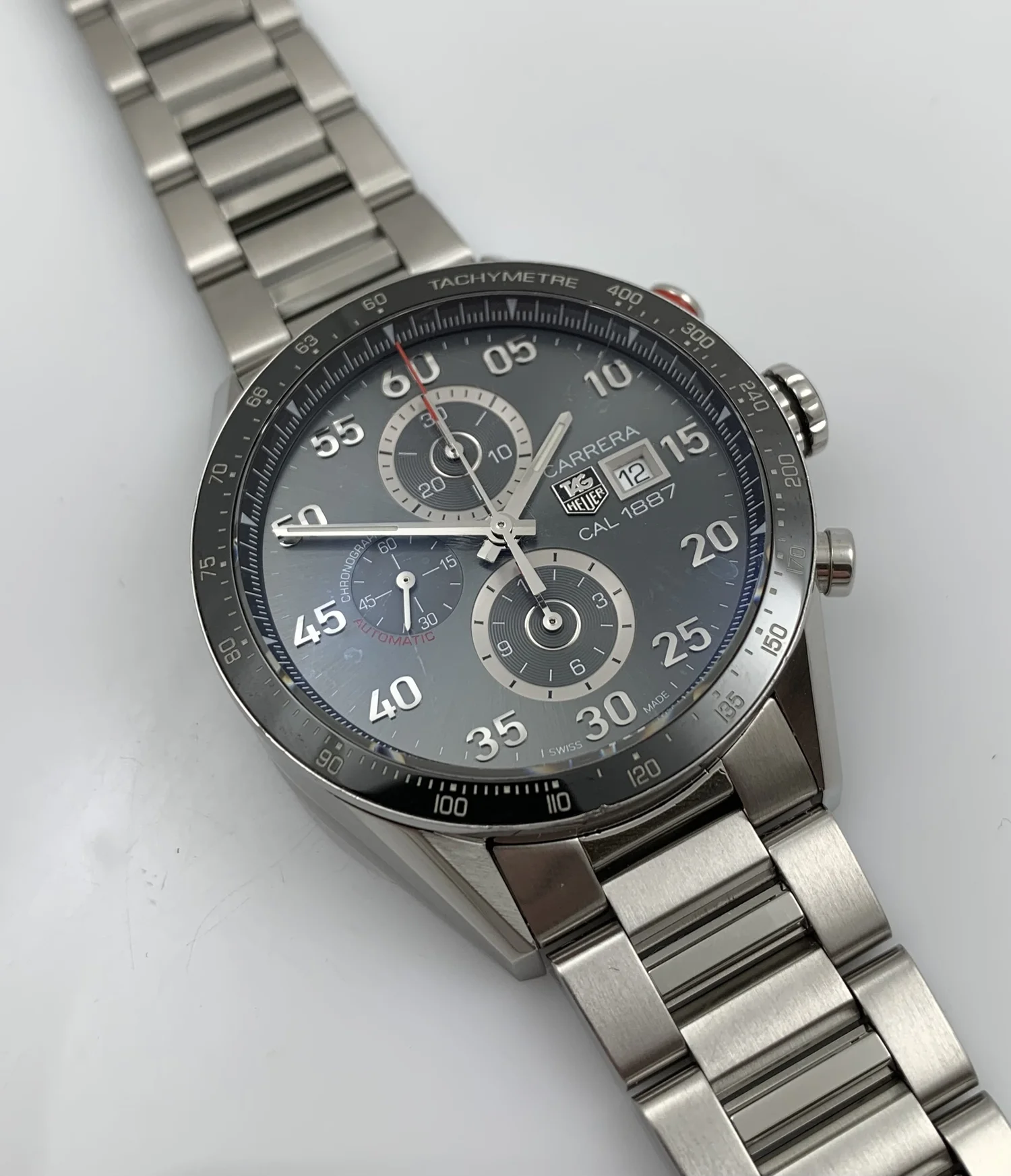 TAG Heuer Carrera Cal 1887 Chronograph Automatic Stainless Steel