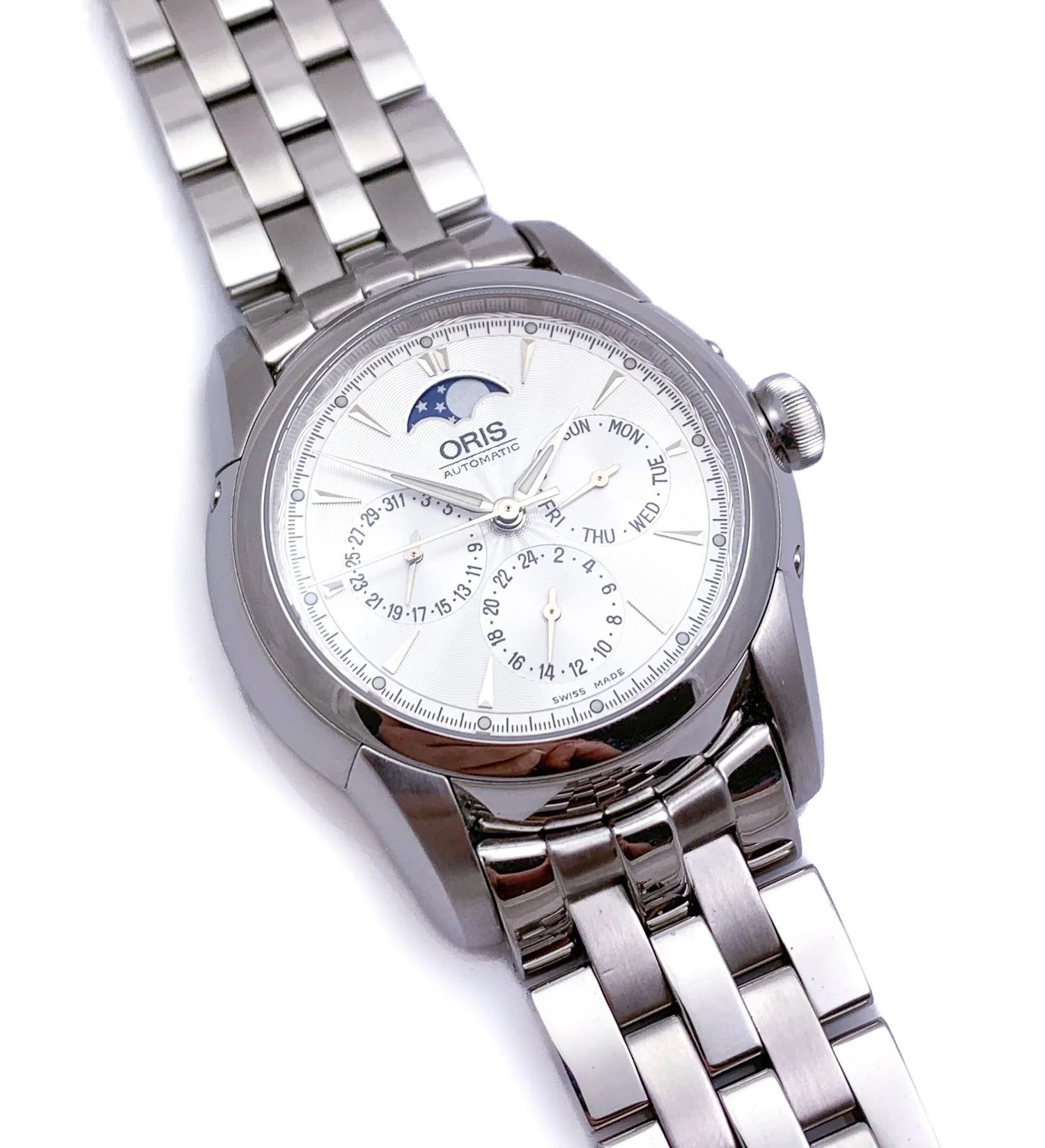 ORIS Artlier Triple Calendar Moonphase 7546A Automatic Steel