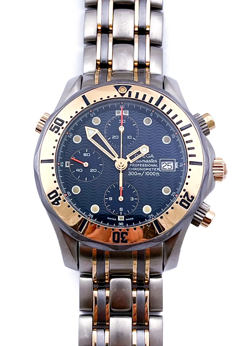 Tantalum Omega Seamaster Titan Gold Neupreis Chronograph Omega