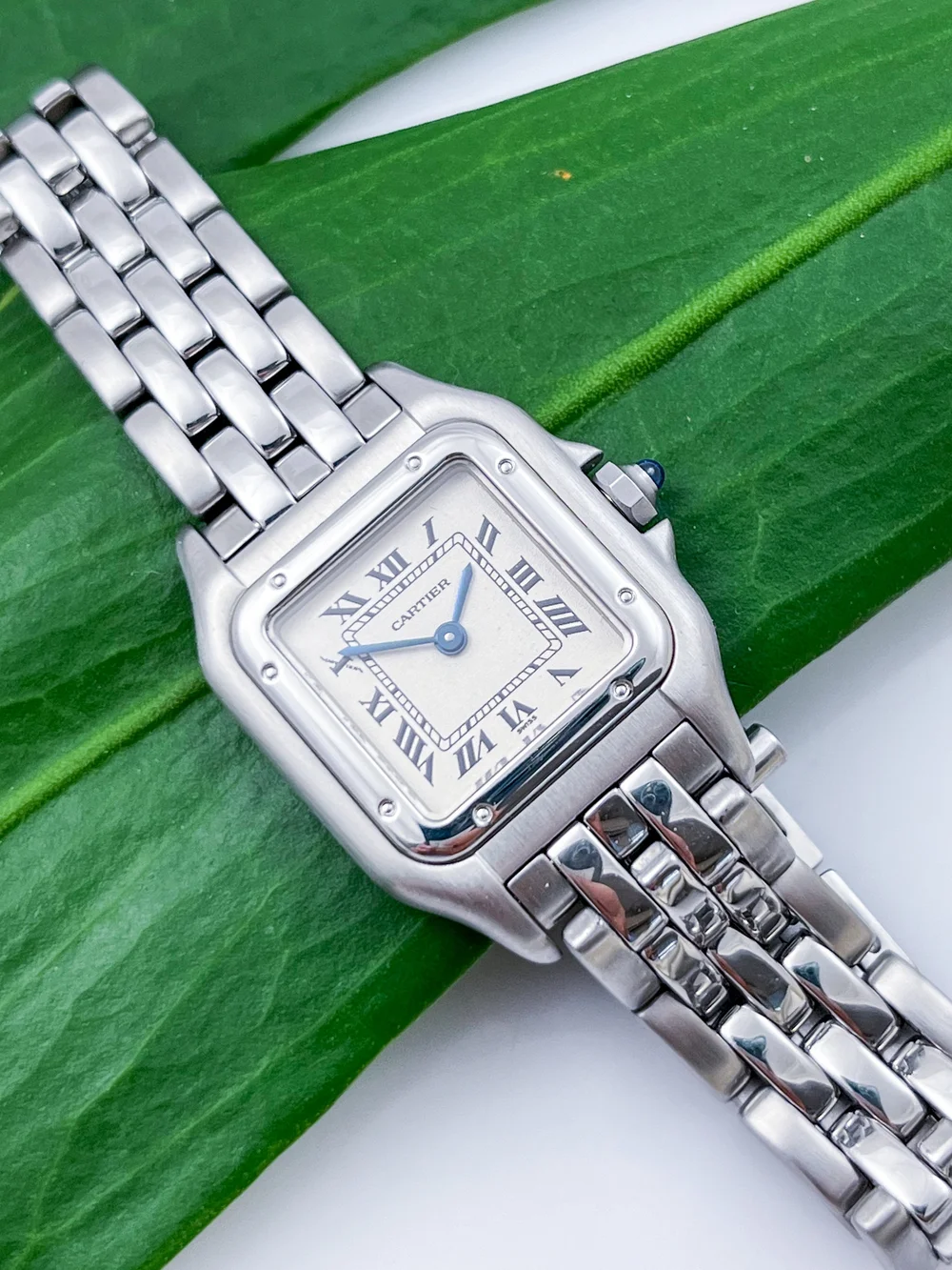 Cartier Panthere Classic Stainless Steel Quartz Ladies Wristwatch