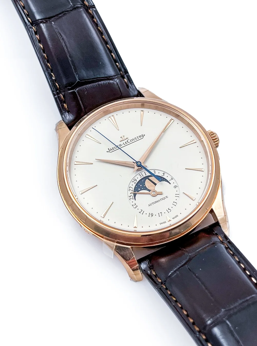 Jaeger LeCoultre 18ct Rose Gold Calendar Moonphase Master Ulta