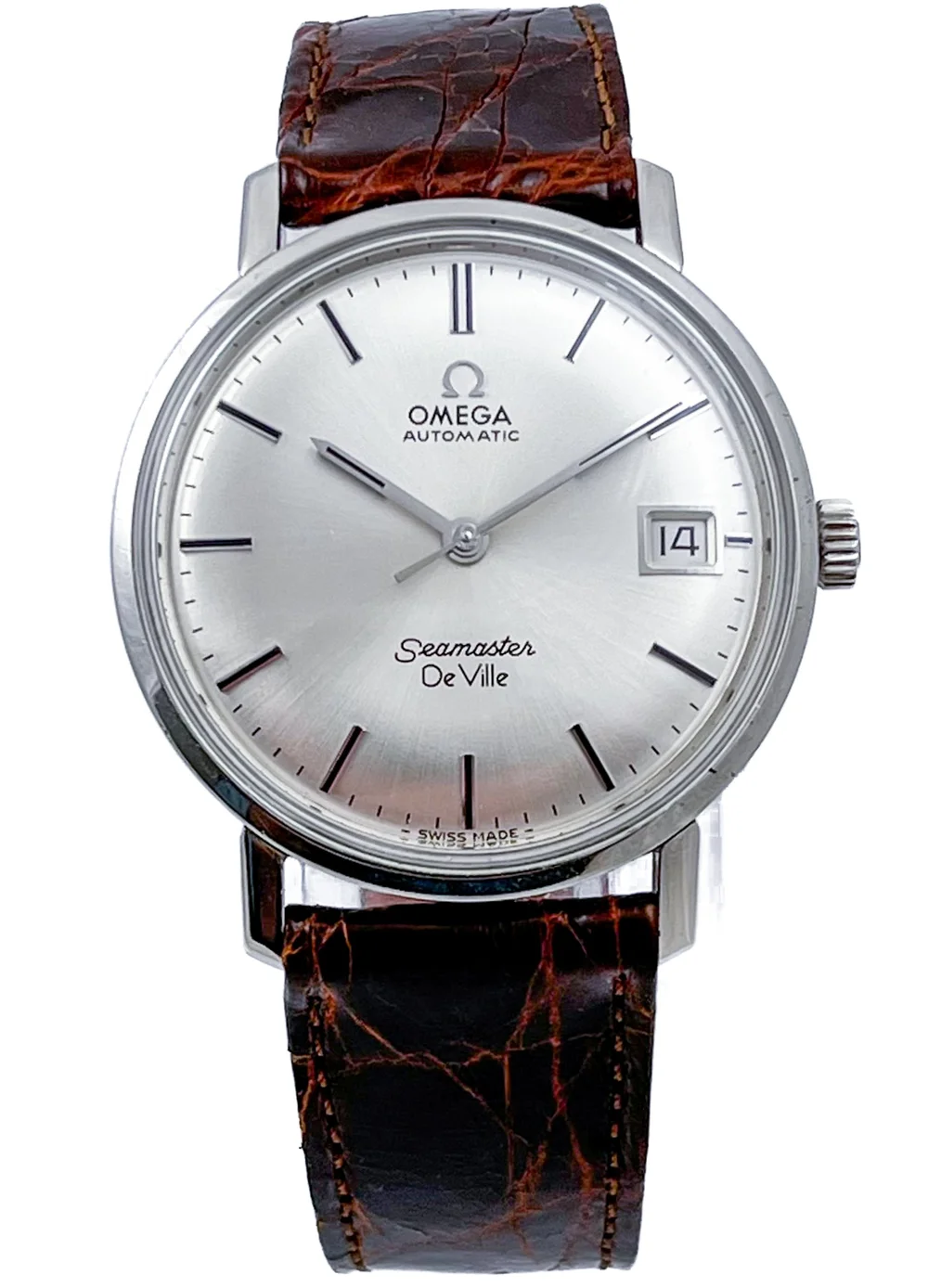 Omega Seamaster DeVille Automatic Stainless Steel Mens Wristwatch from 1962  Ref Fully Serviced — About Time - Main Image