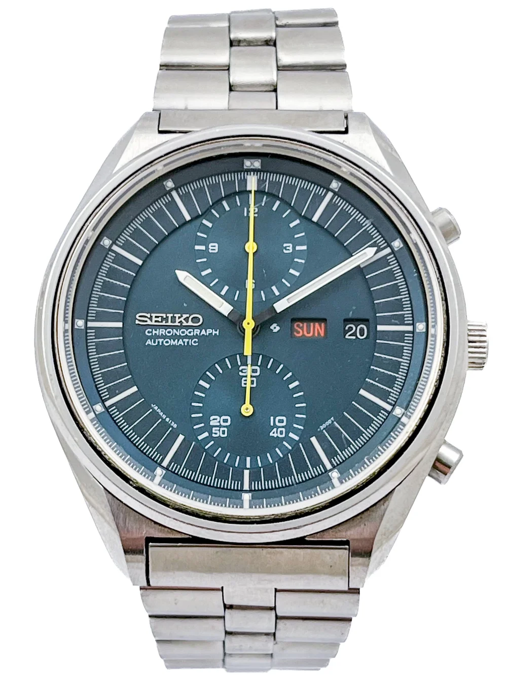 Seiko 6138 Jumbo Bonhams A Stainless Steel Automatic Calendar