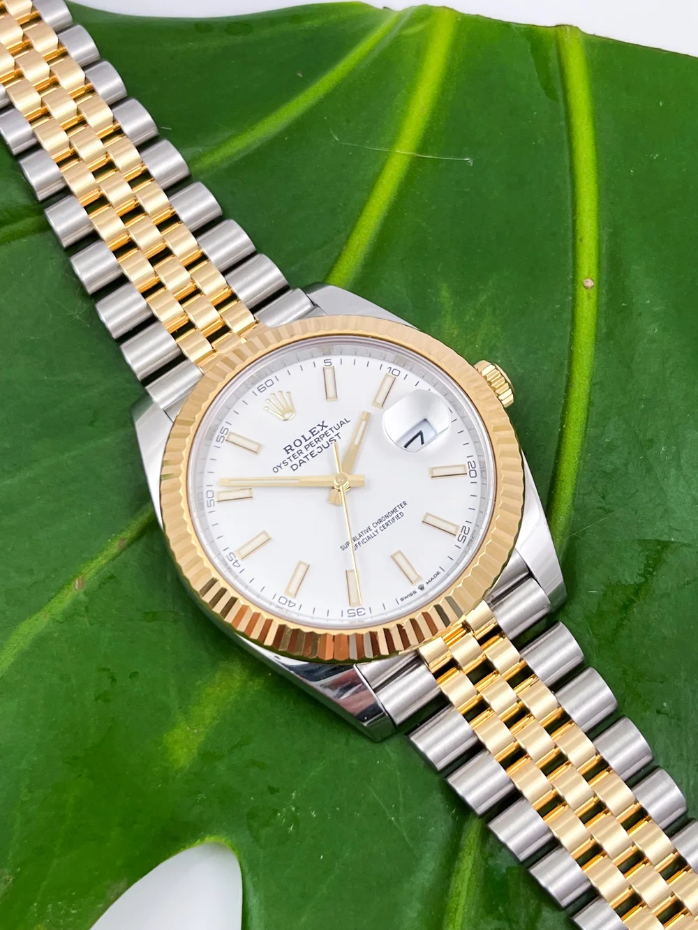 Rolex Oyster Perpetual Datejust 41mm 18ct Gold&Steel Mens Watch