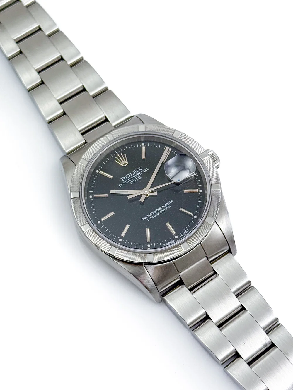 Rolex Oyster Perpetual Date in Stainless Steel 34mm Ref 15210 from