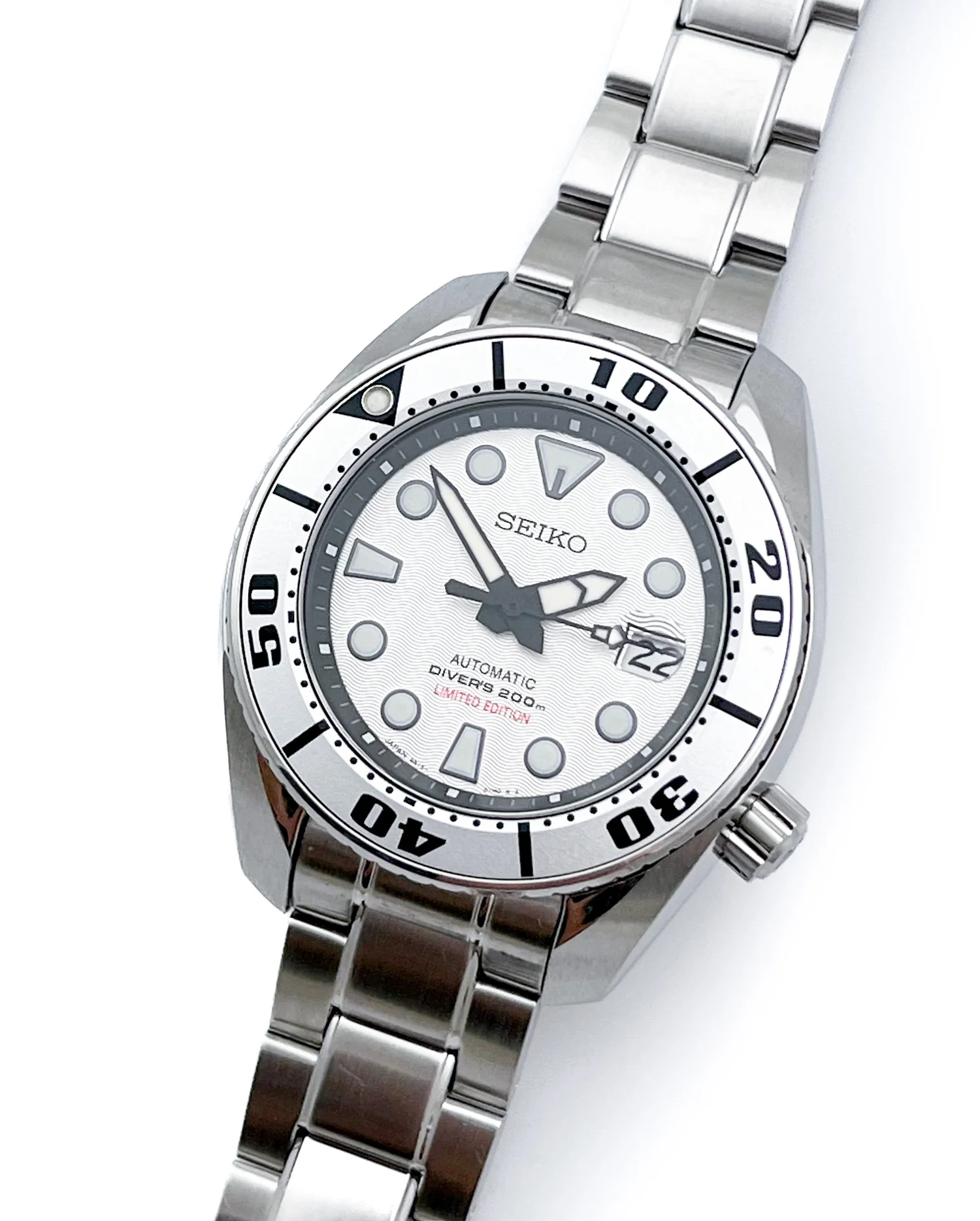 Seiko Prospex Sumo 200m Thailand Limited Edition of only 1965 Ref  SPB029J1 Divers Automatic Stainless Steel Mens Wristwatch with Original Box 