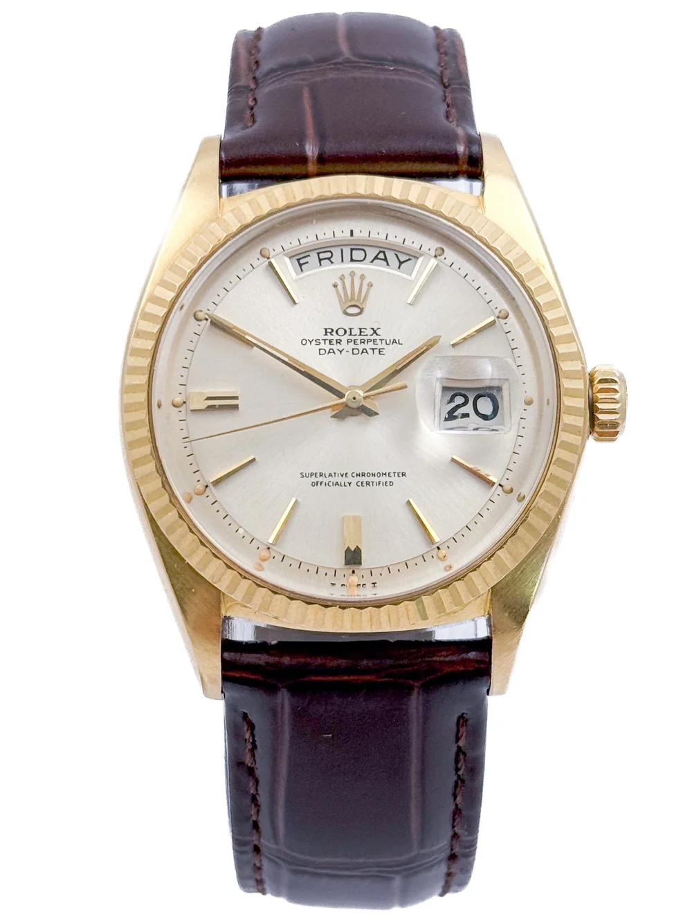 Rolex Oyster Perpetual Day Date 1959 Vintage 18ct Yellow Gold