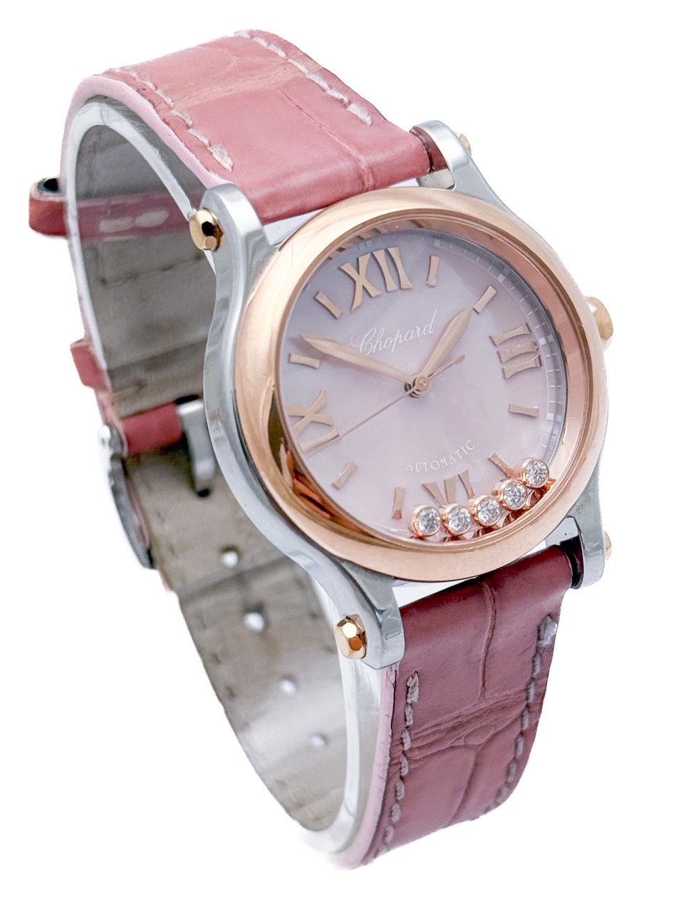 Diamonds Chopard Automatic Watches CHOPARD Happy Sport With