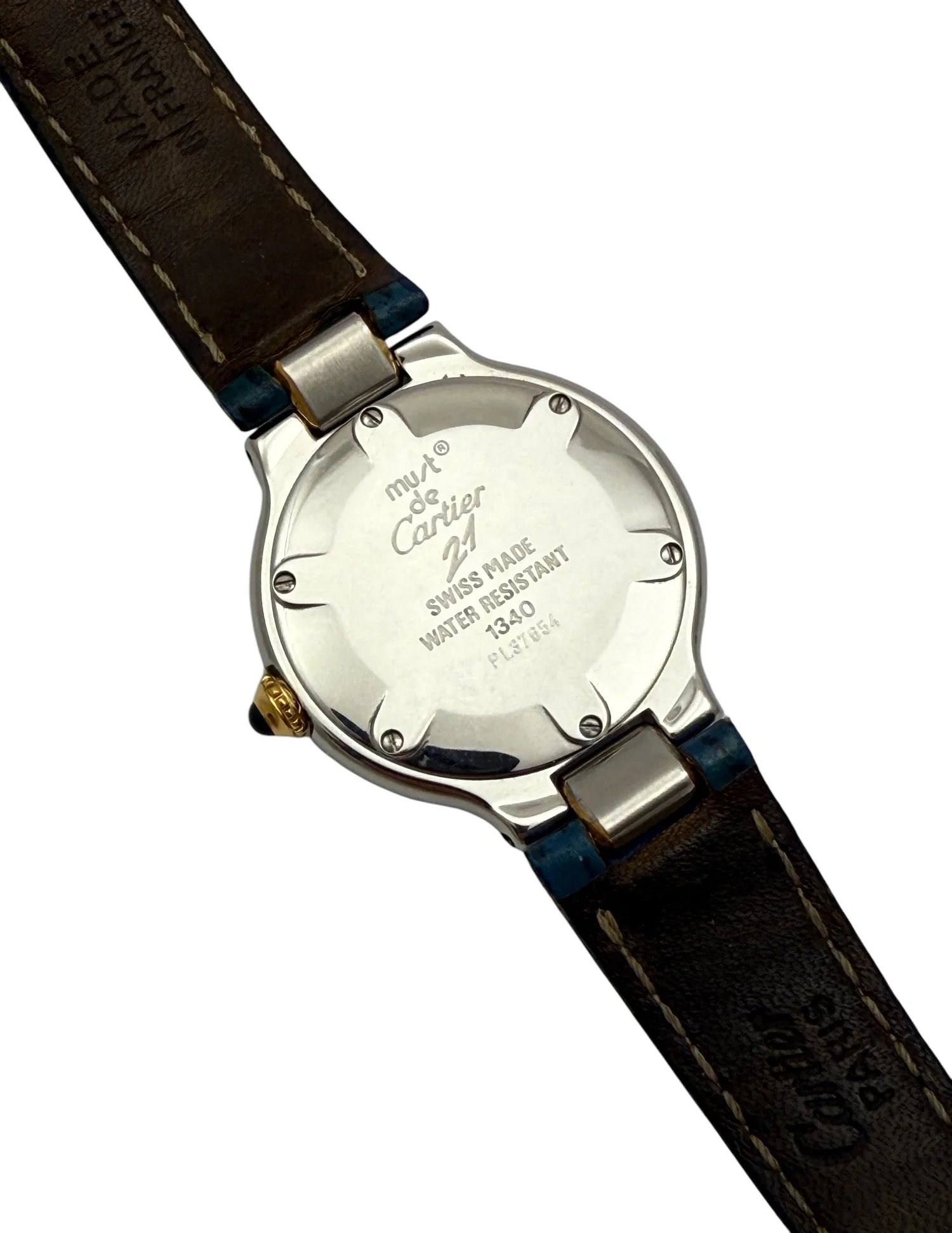 CARTIER 21 Must De Cartier 18ct Gold and Stainless Steel Ladies
