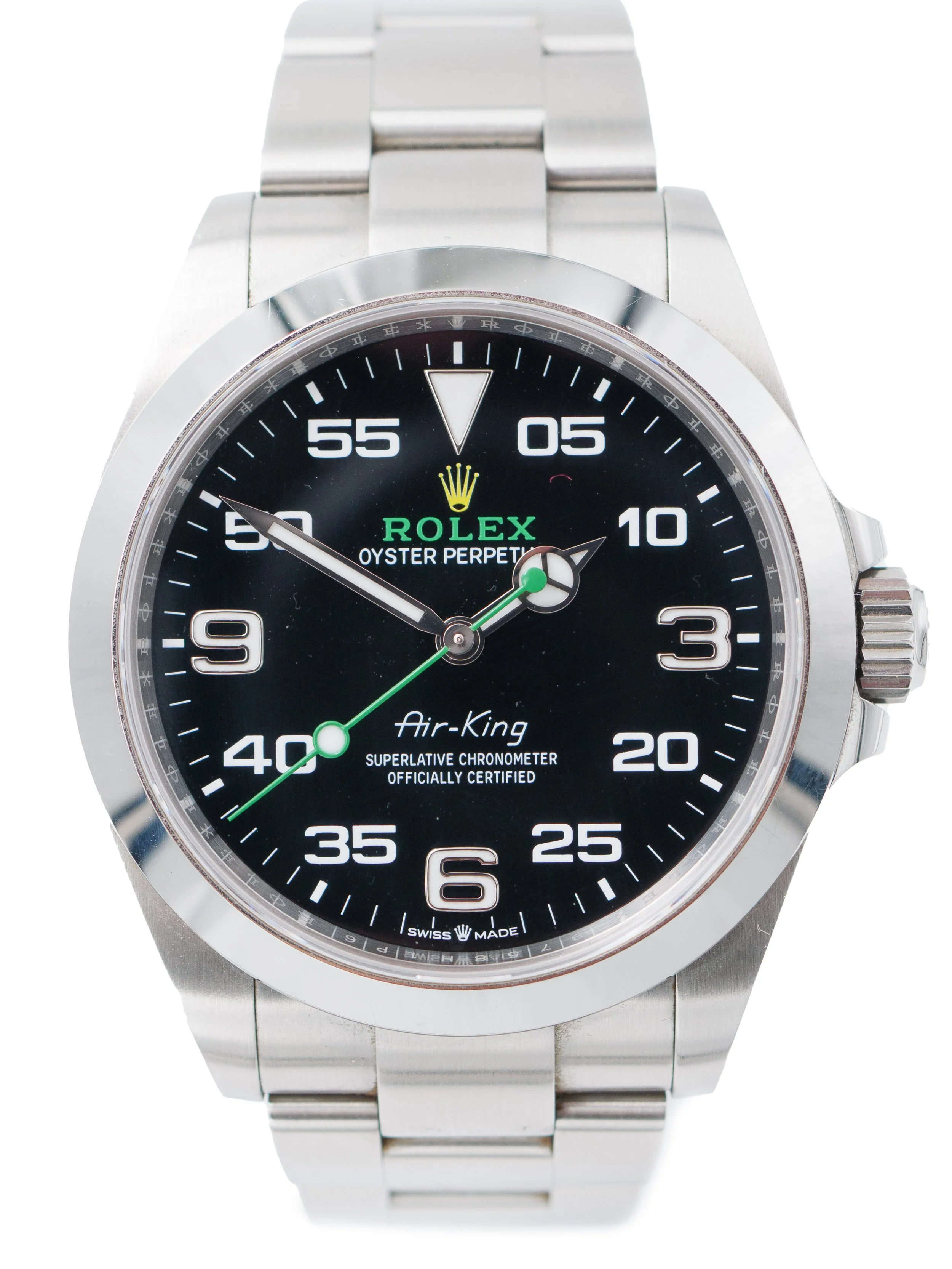 Rolex Oyster Perpetual AIR-KING 40mm Stainless Steel Ref 126900 with Box and Papers from 2022