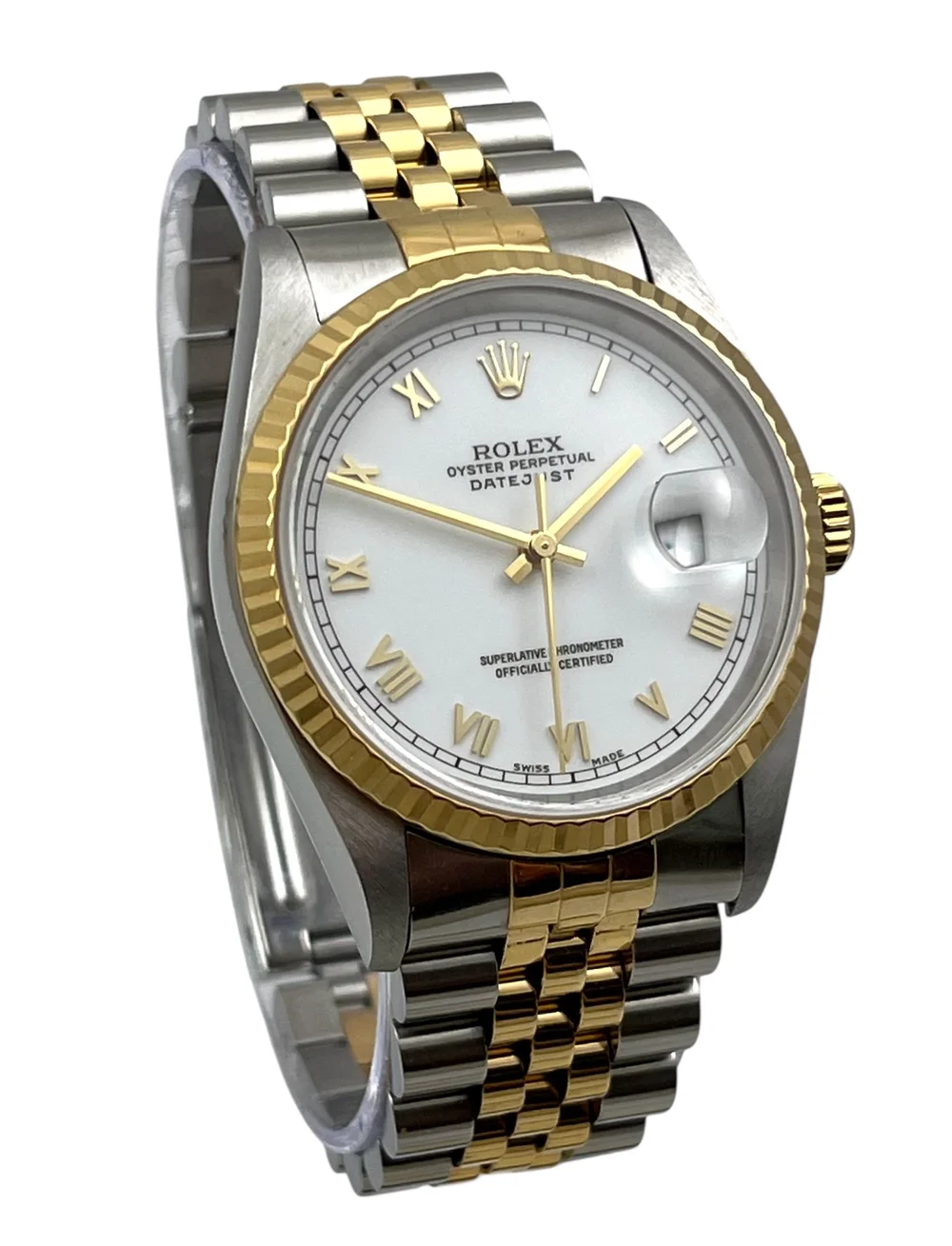 Rolex Oyster Perpetual Datejust 18ct Gold and Stainless Steel Mens