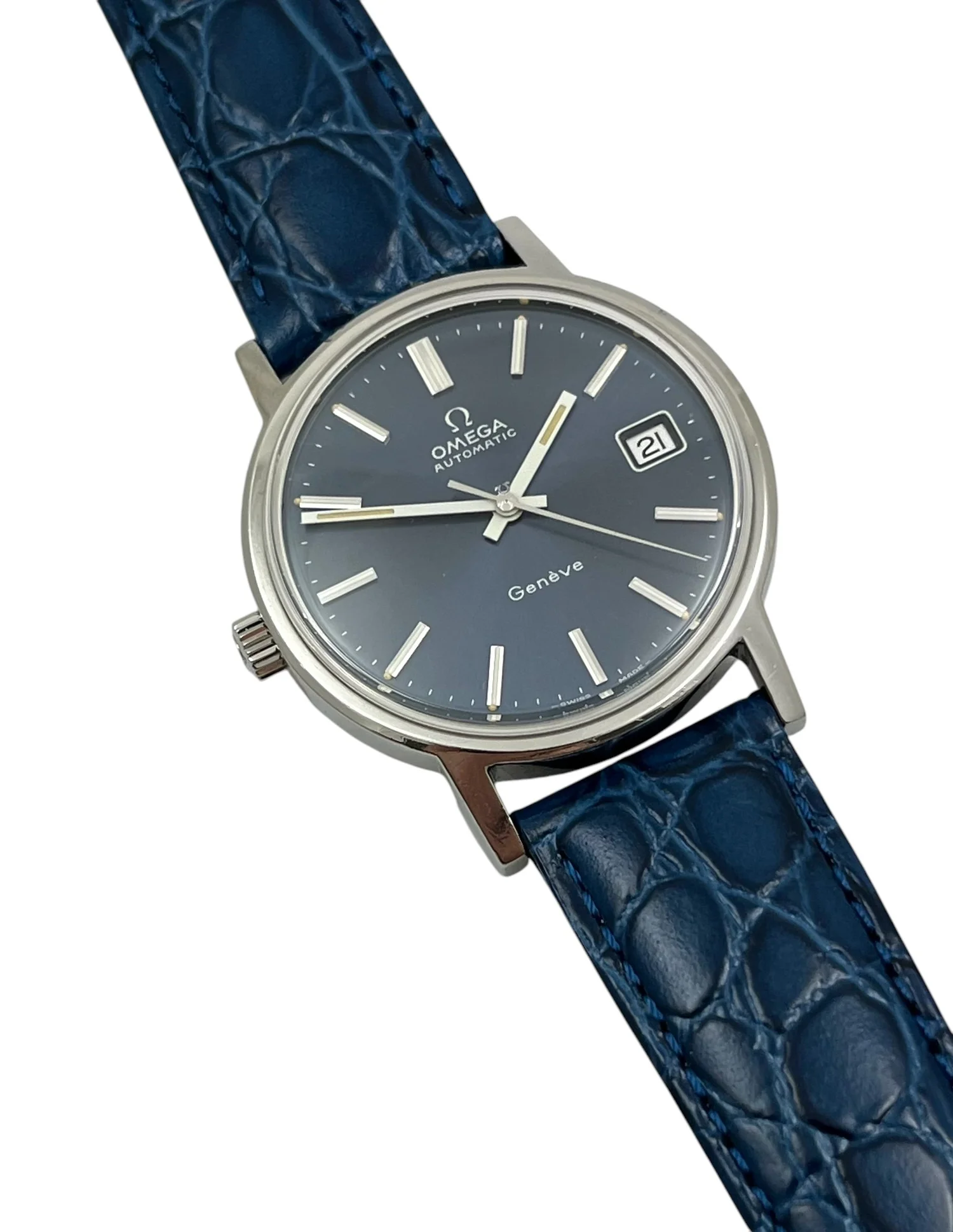Rare vintage Omega Geneve steel automatic from 1973 No. 687 / Omega Genève “Jumbo” - 1973 – From Time To Times main image 2