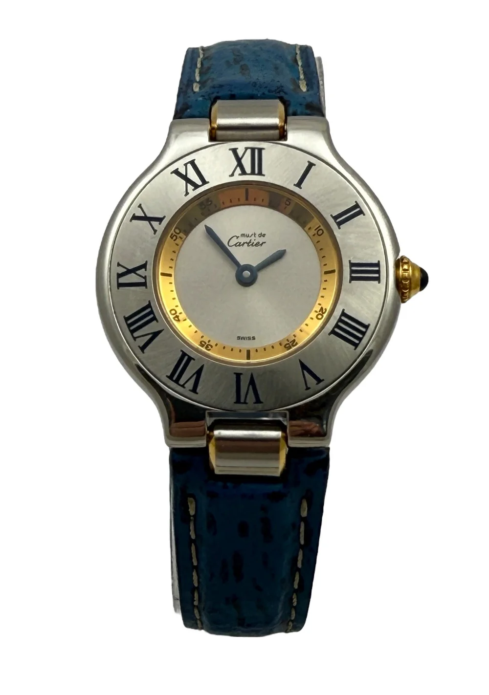 CARTIER 21 Must De Cartier 18ct Gold and Stainless Steel Ladies