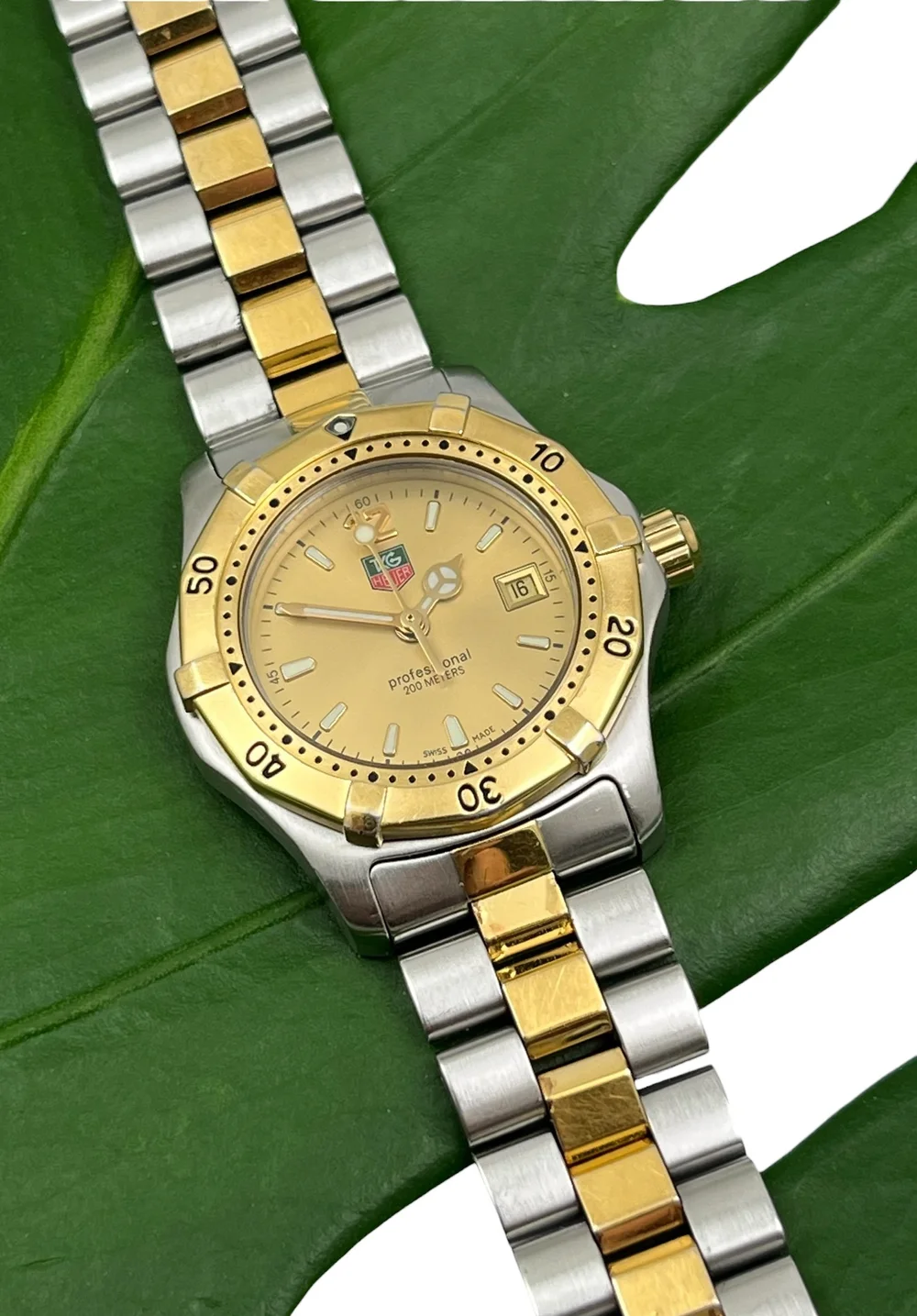TAG Heuer 1990s VINTAGE 2000 Series Professional 200m Stainless
