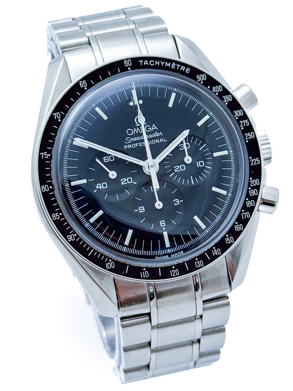 Omega Speedmaster Professional MOON WATCH Manual Stainless Steel Mens  Wristwatch Ref — About Time