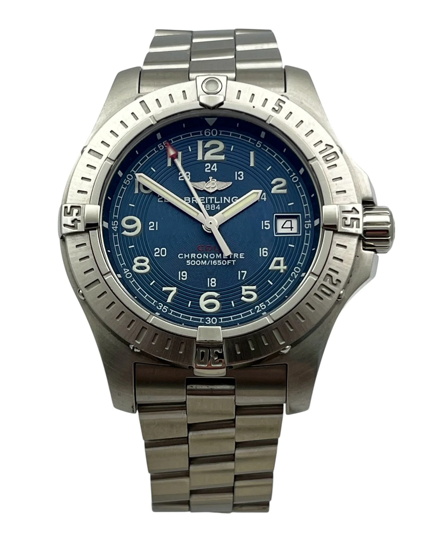 Breitling COLT 500m / 1500ft Chronometer Quartz Stainless Steel 